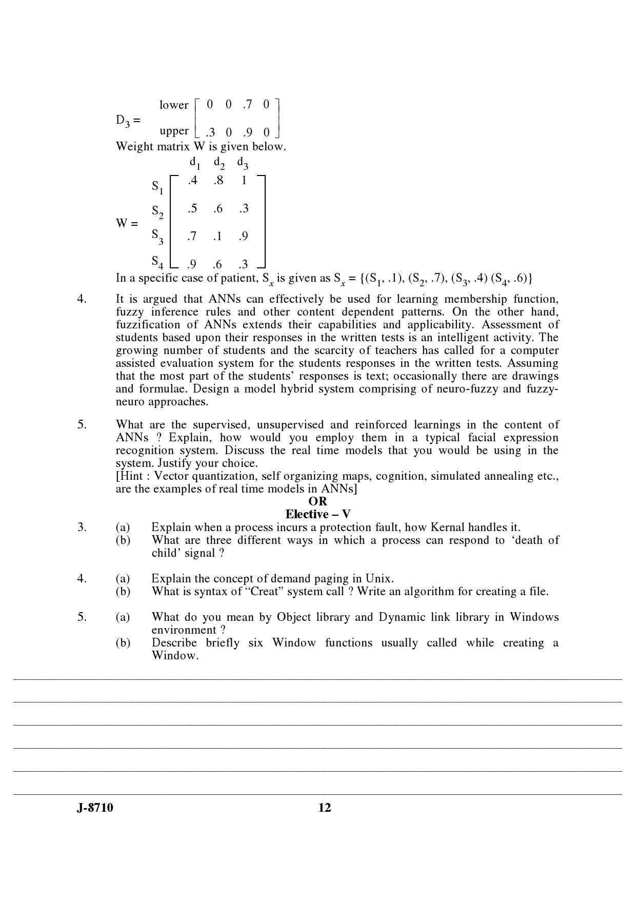 UGC NET Computer Science and Applications Question Paper III June 2010 8