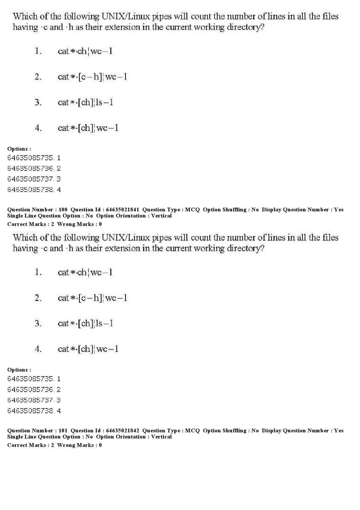 UGC NET Computer Science and Applications Question Paper June 2019 103