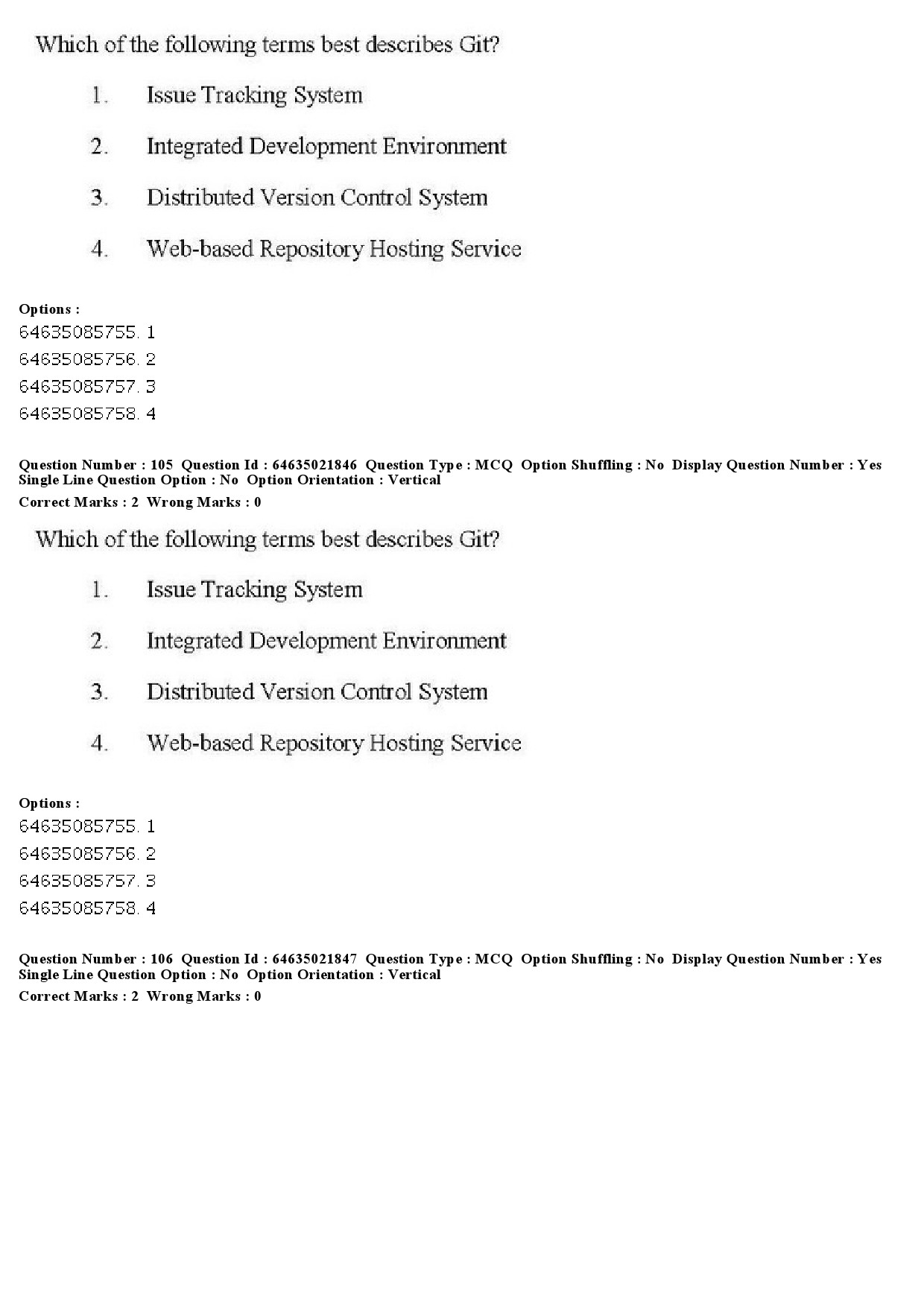 UGC NET Computer Science and Applications Question Paper June 2019 109