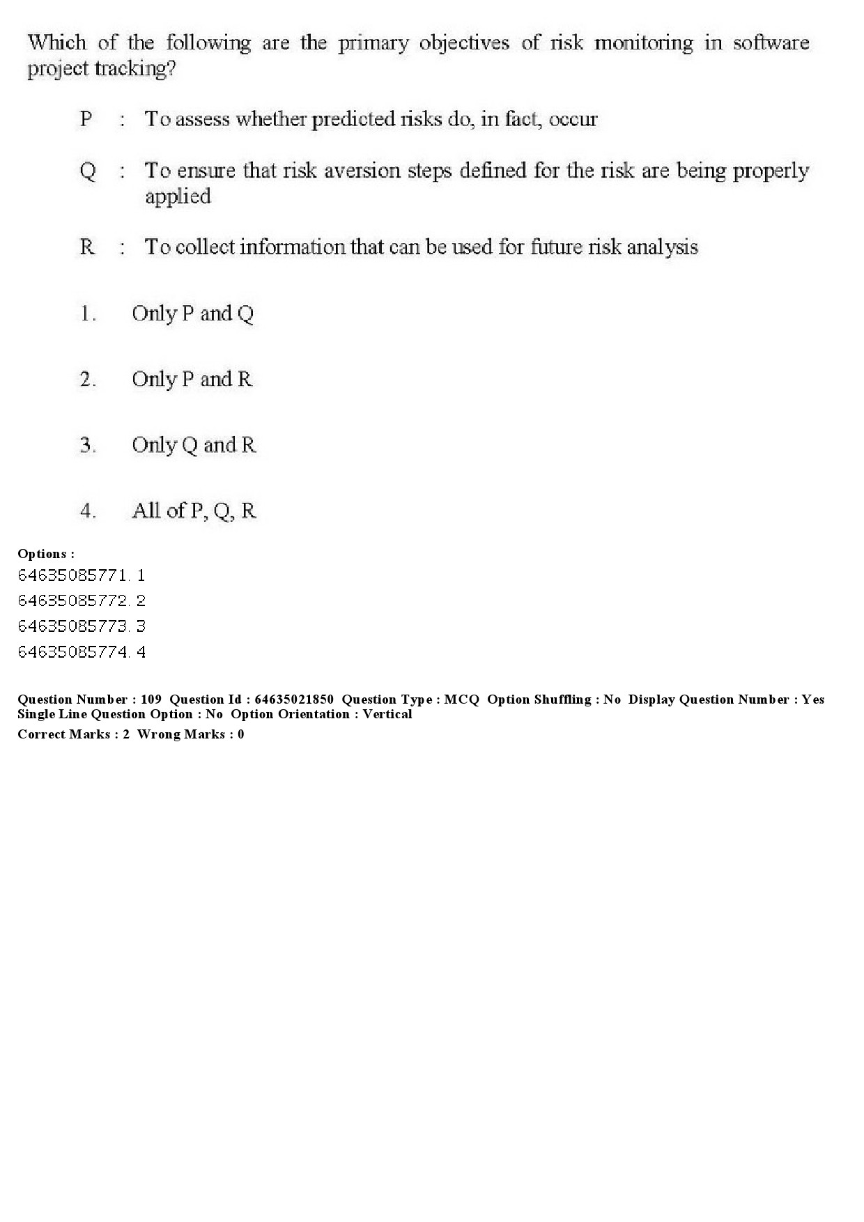 UGC NET Computer Science and Applications Question Paper June 2019 114