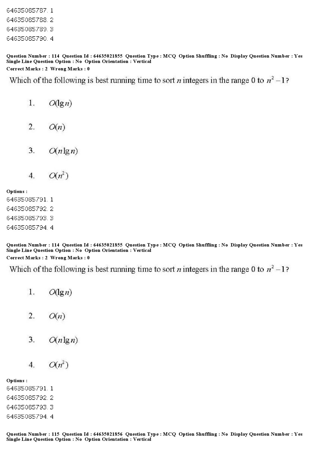 UGC NET Computer Science and Applications Question Paper June 2019 121