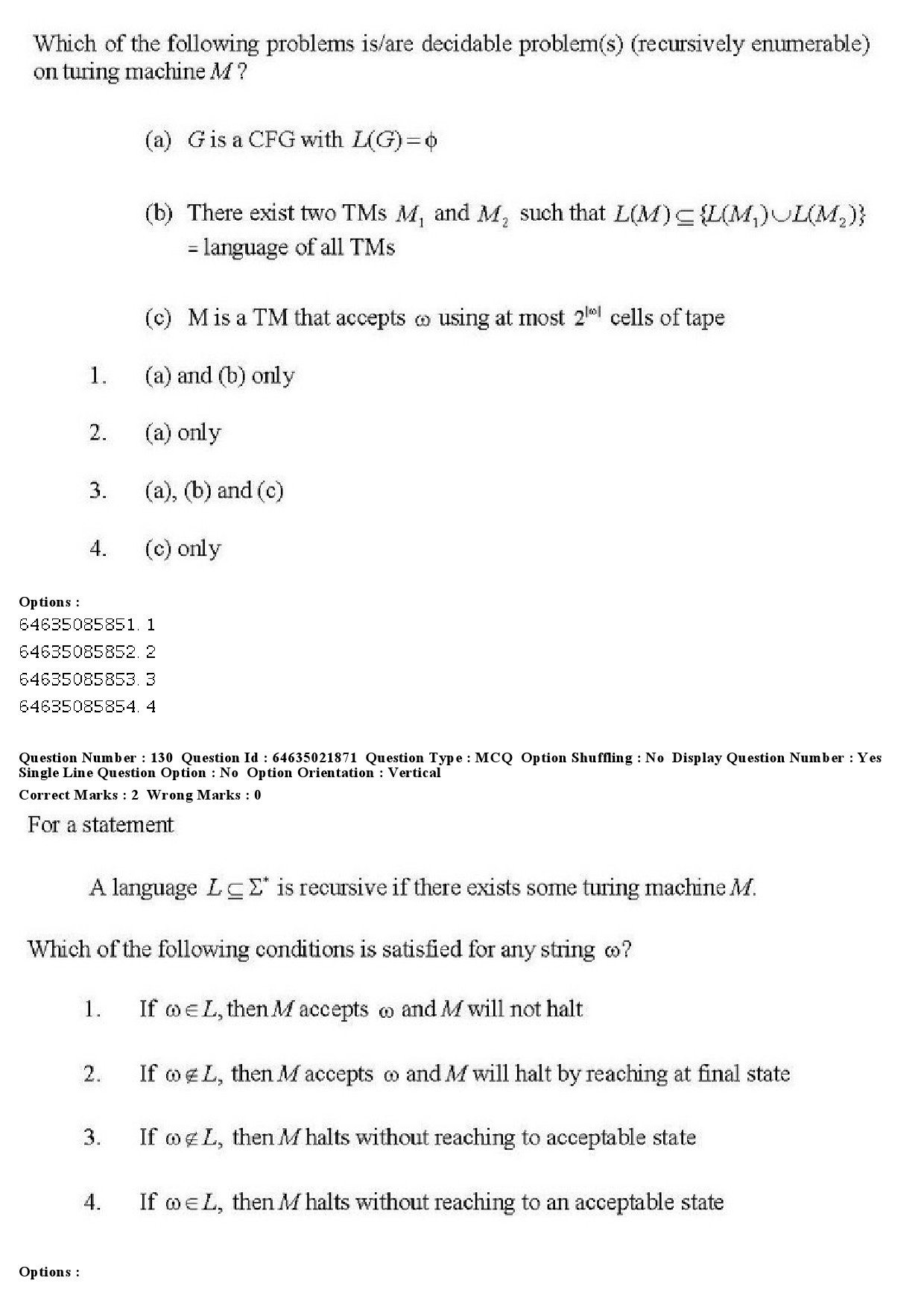 UGC NET Computer Science and Applications Question Paper June 2019 143