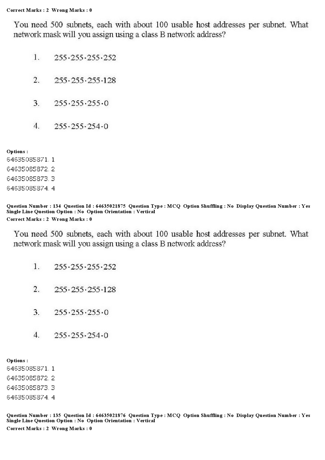 UGC NET Computer Science and Applications Question Paper June 2019 148