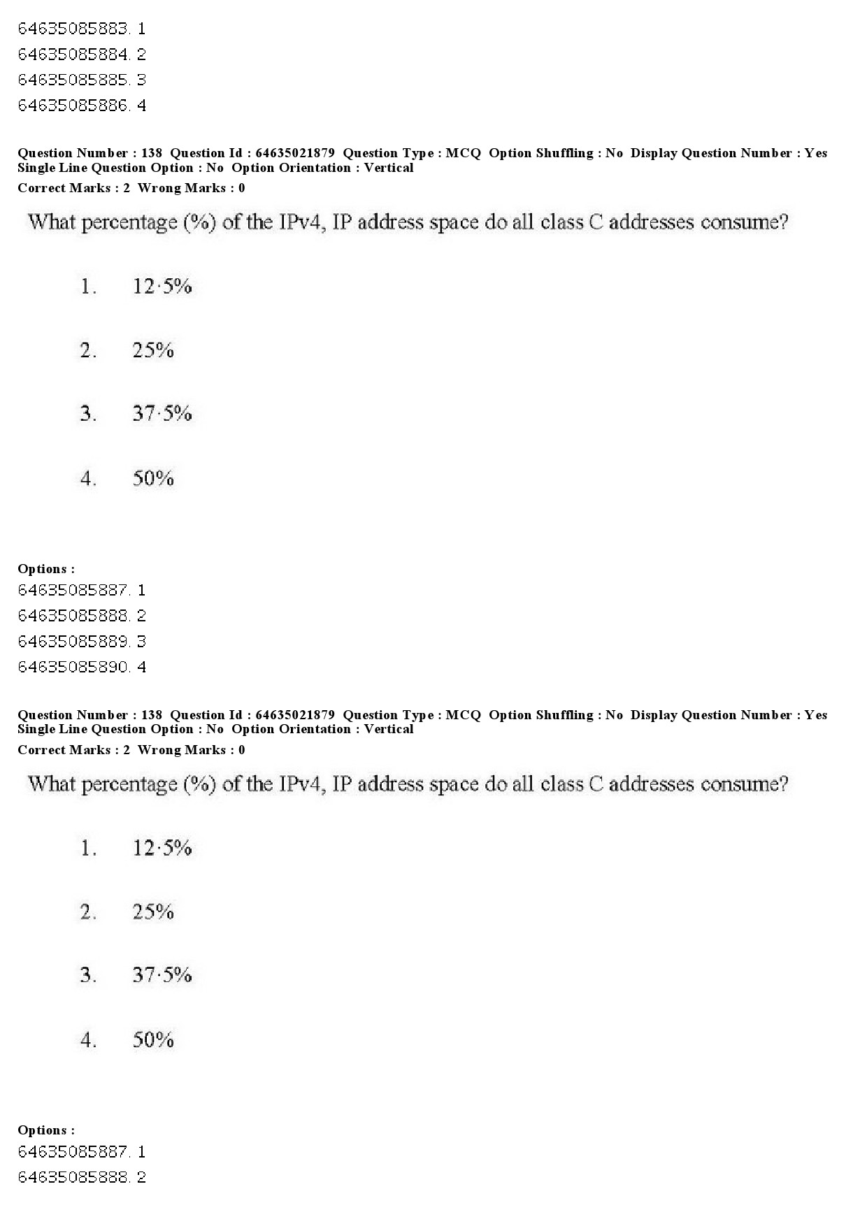 UGC NET Computer Science and Applications Question Paper June 2019 152