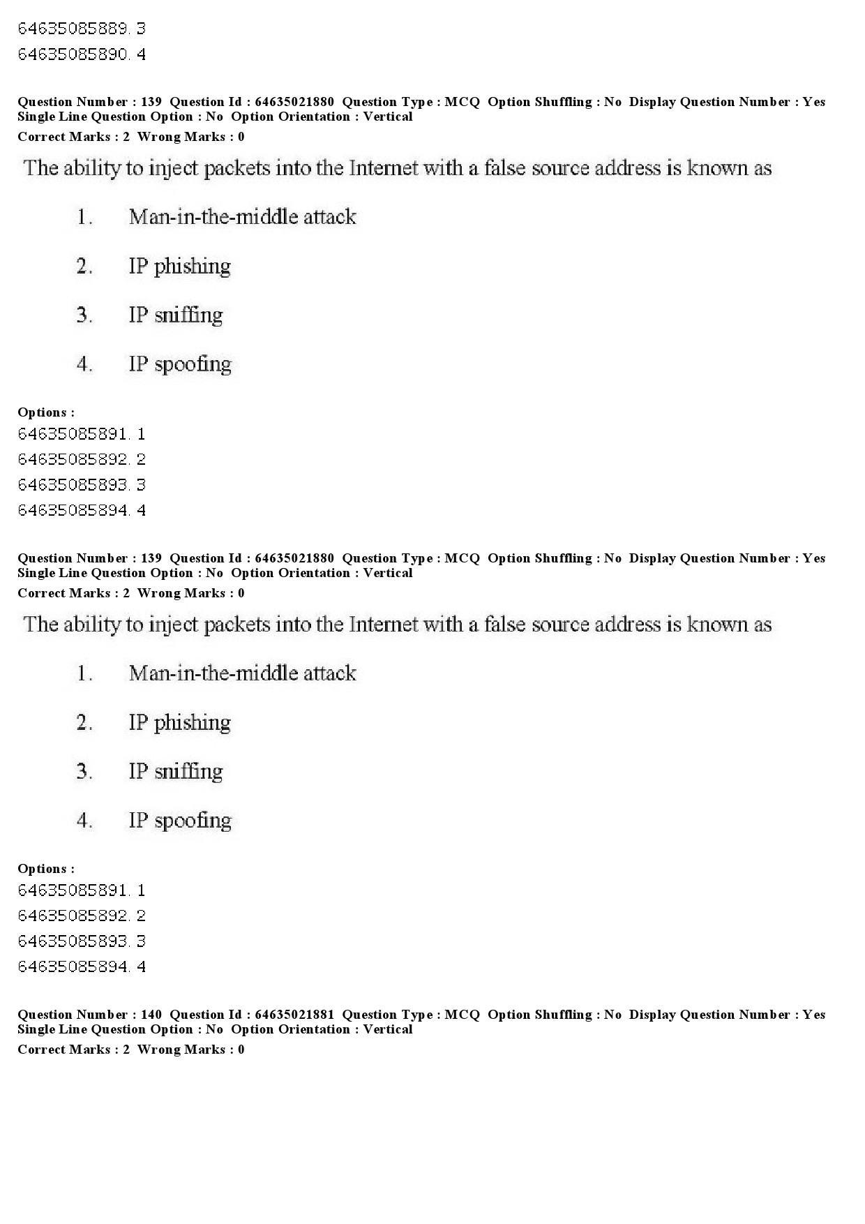 UGC NET Computer Science and Applications Question Paper June 2019 153