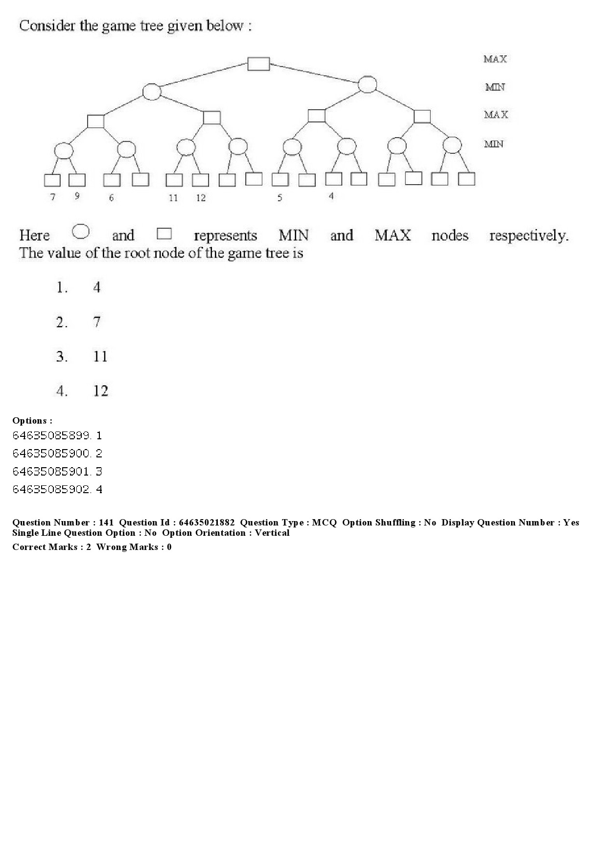 UGC NET Computer Science and Applications Question Paper June 2019 155