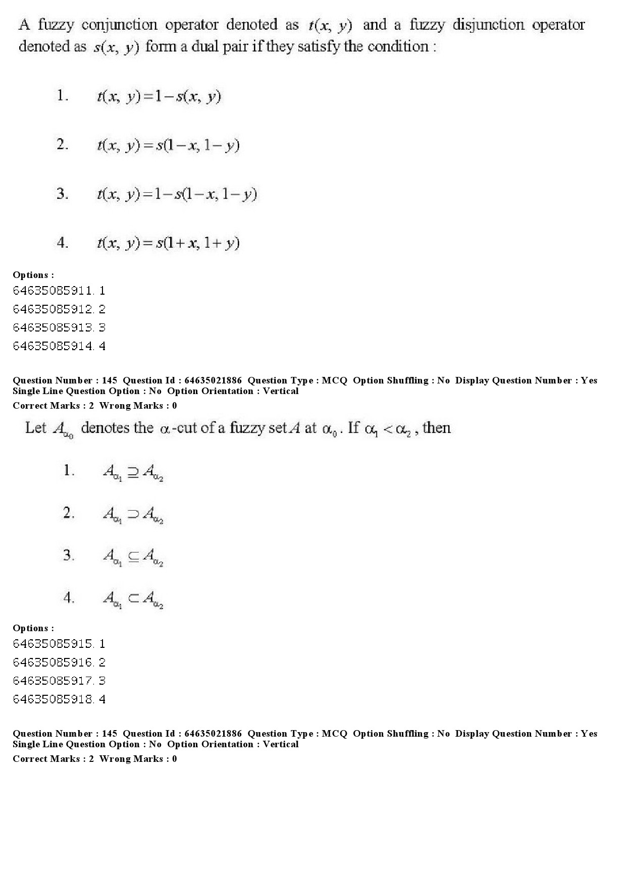 UGC NET Computer Science and Applications Question Paper June 2019 160