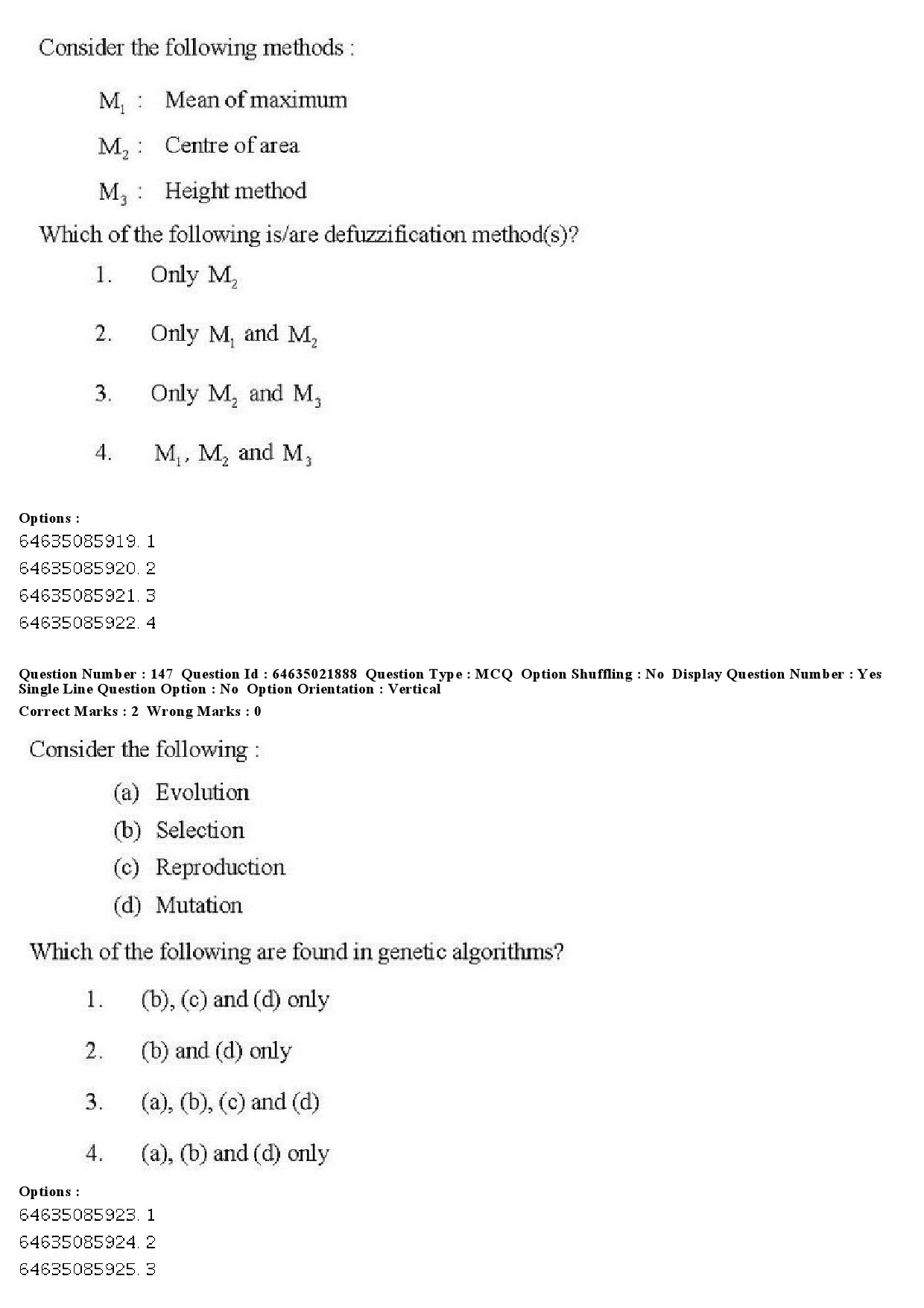 UGC NET Computer Science and Applications Question Paper June 2019 162