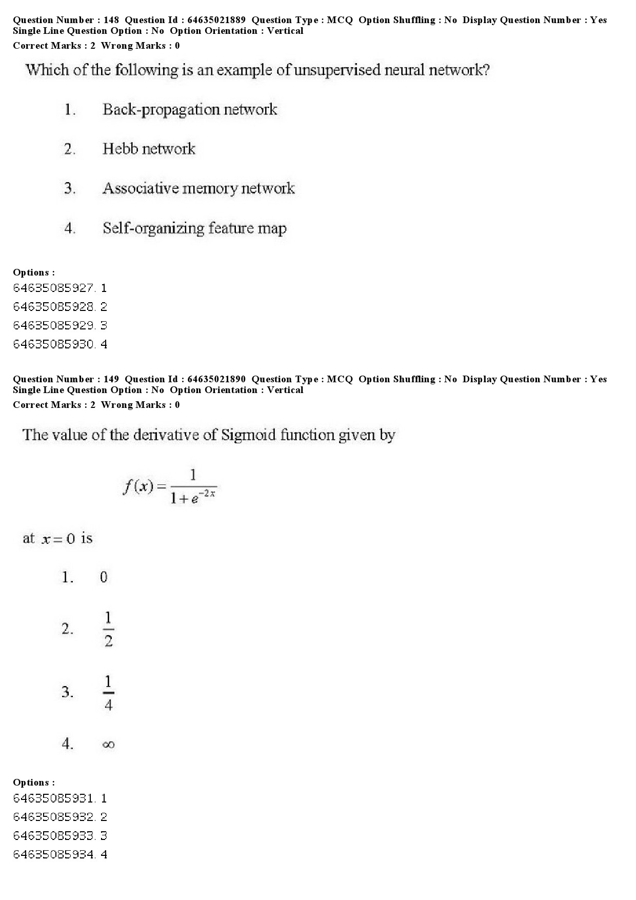 UGC NET Computer Science and Applications Question Paper June 2019 164