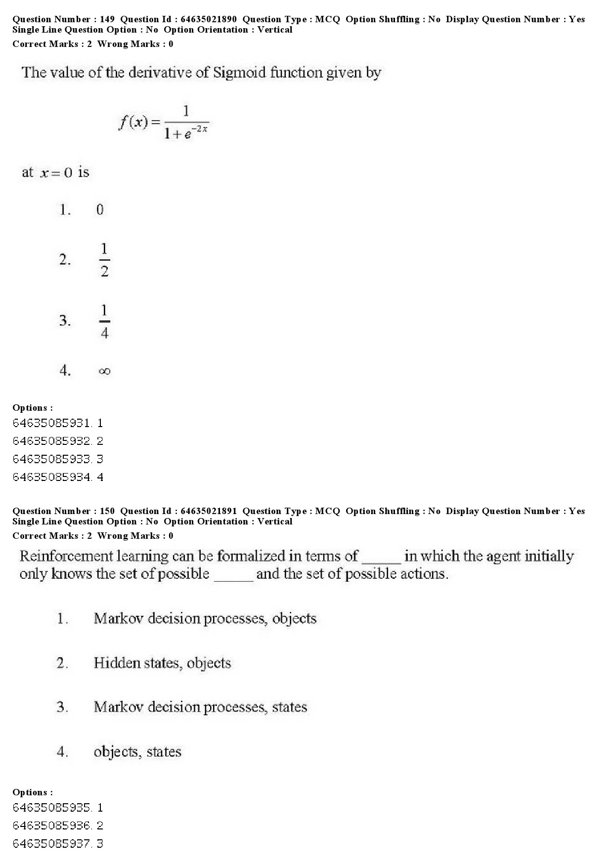 UGC NET Computer Science and Applications Question Paper June 2019 165