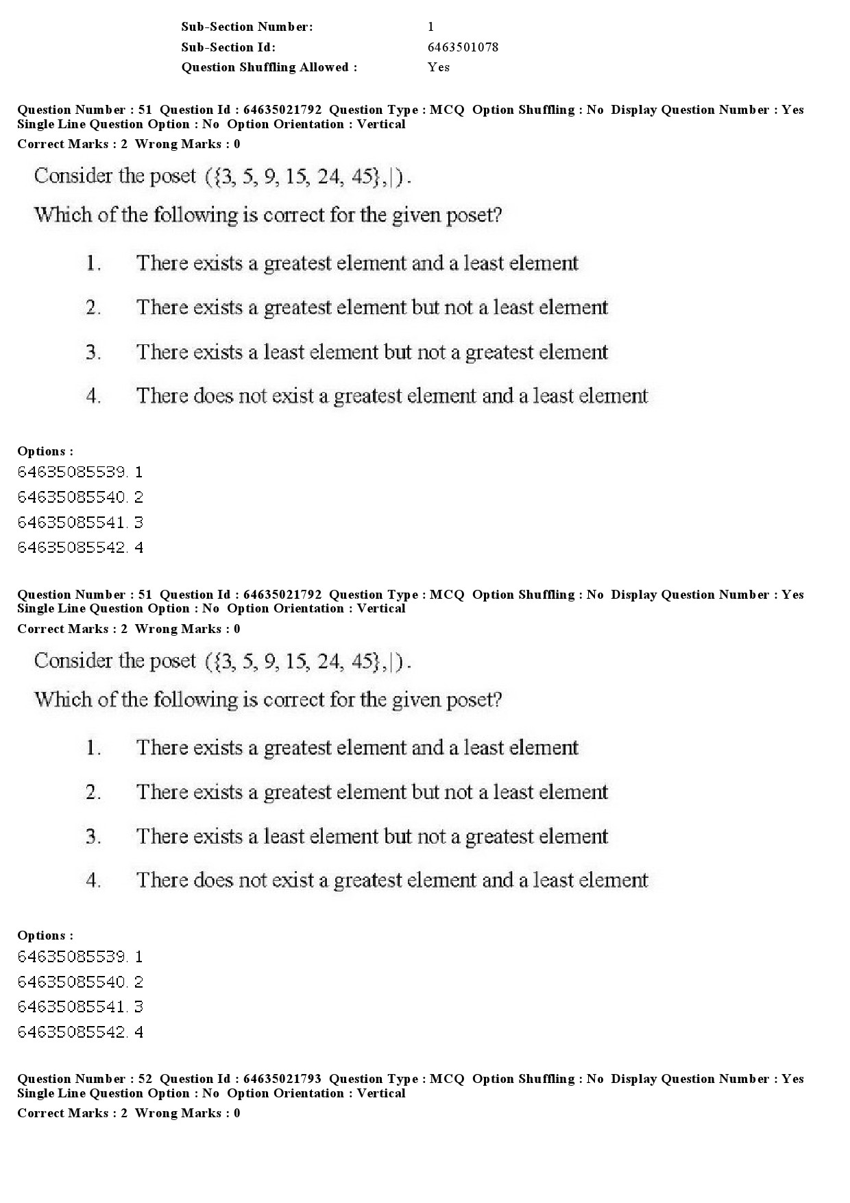 UGC NET Computer Science and Applications Question Paper June 2019 43