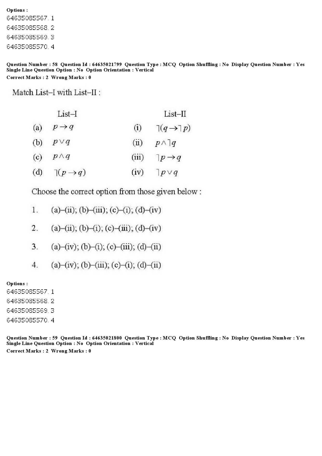 UGC NET Computer Science and Applications Question Paper June 2019 50