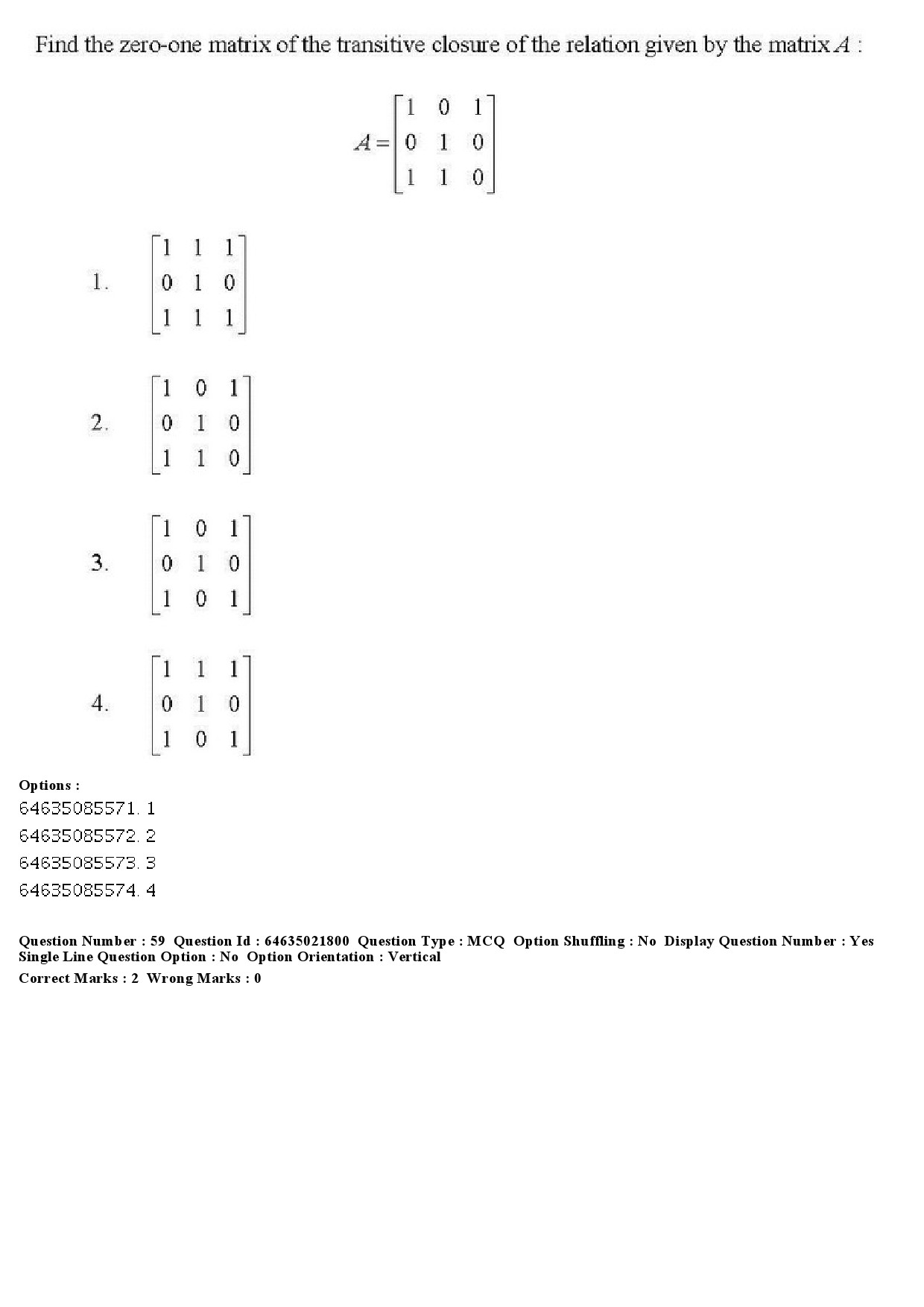 UGC NET Computer Science and Applications Question Paper June 2019 51