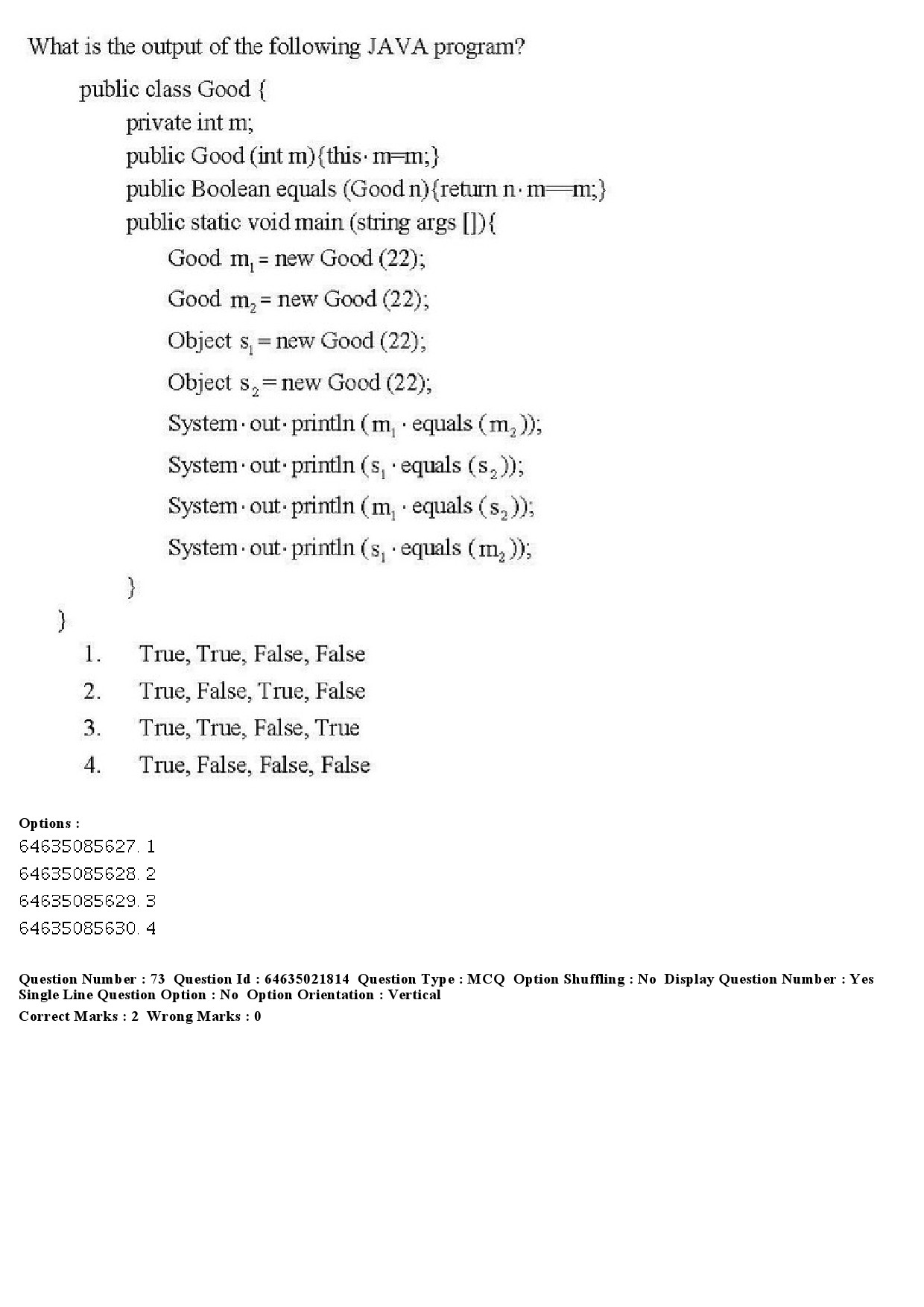 UGC NET Computer Science and Applications Question Paper June 2019 68