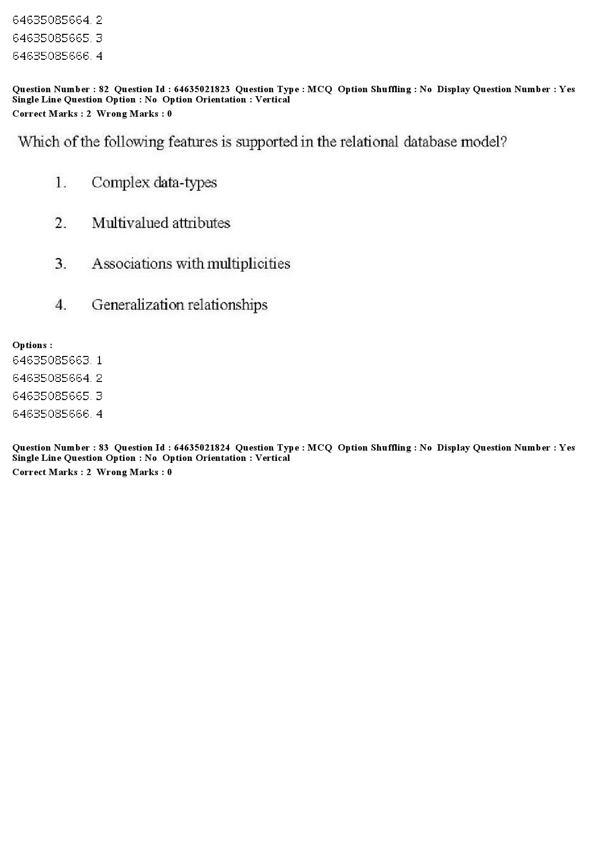 UGC NET Computer Science and Applications Question Paper June 2019 81