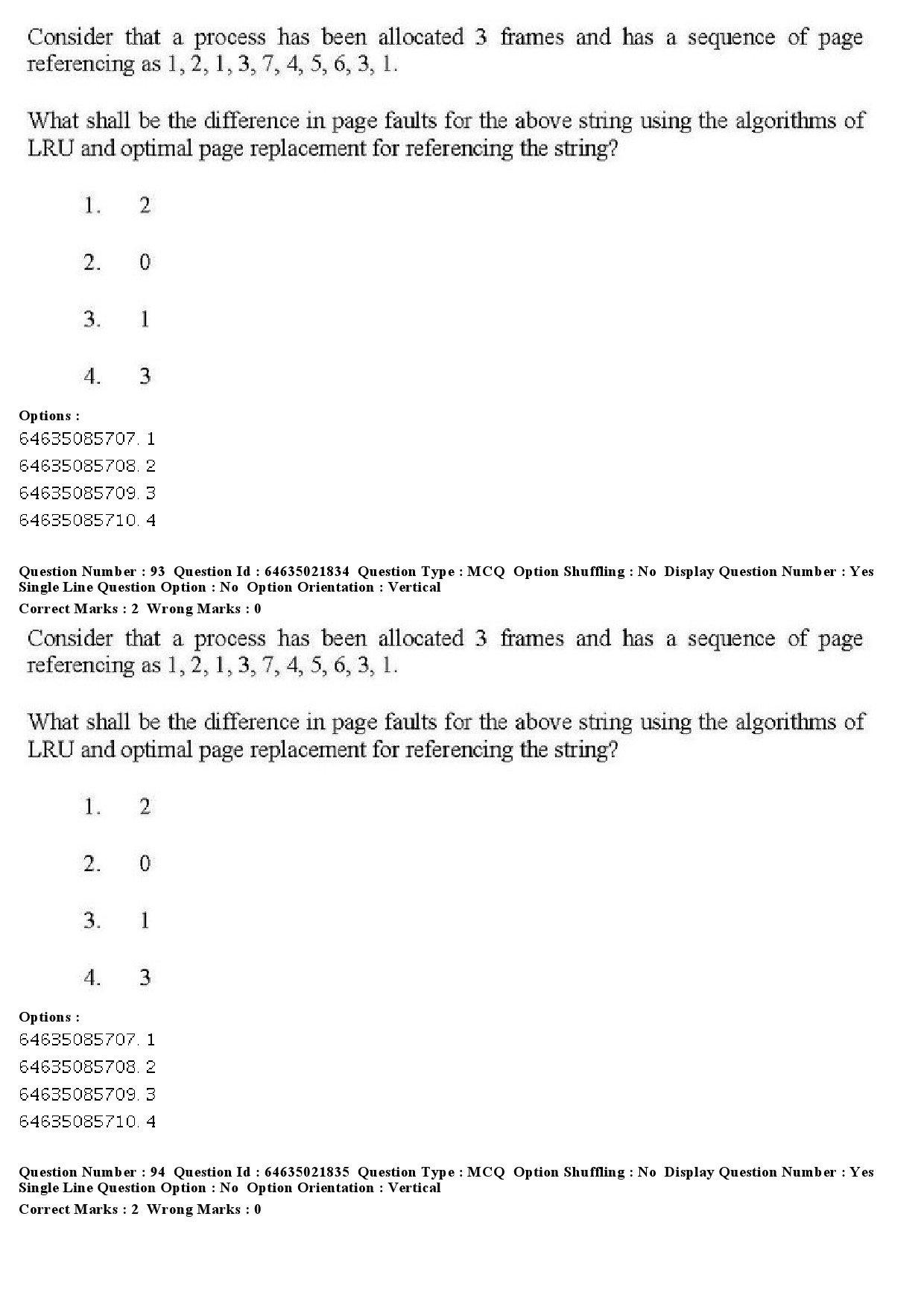 UGC NET Computer Science and Applications Question Paper June 2019 96