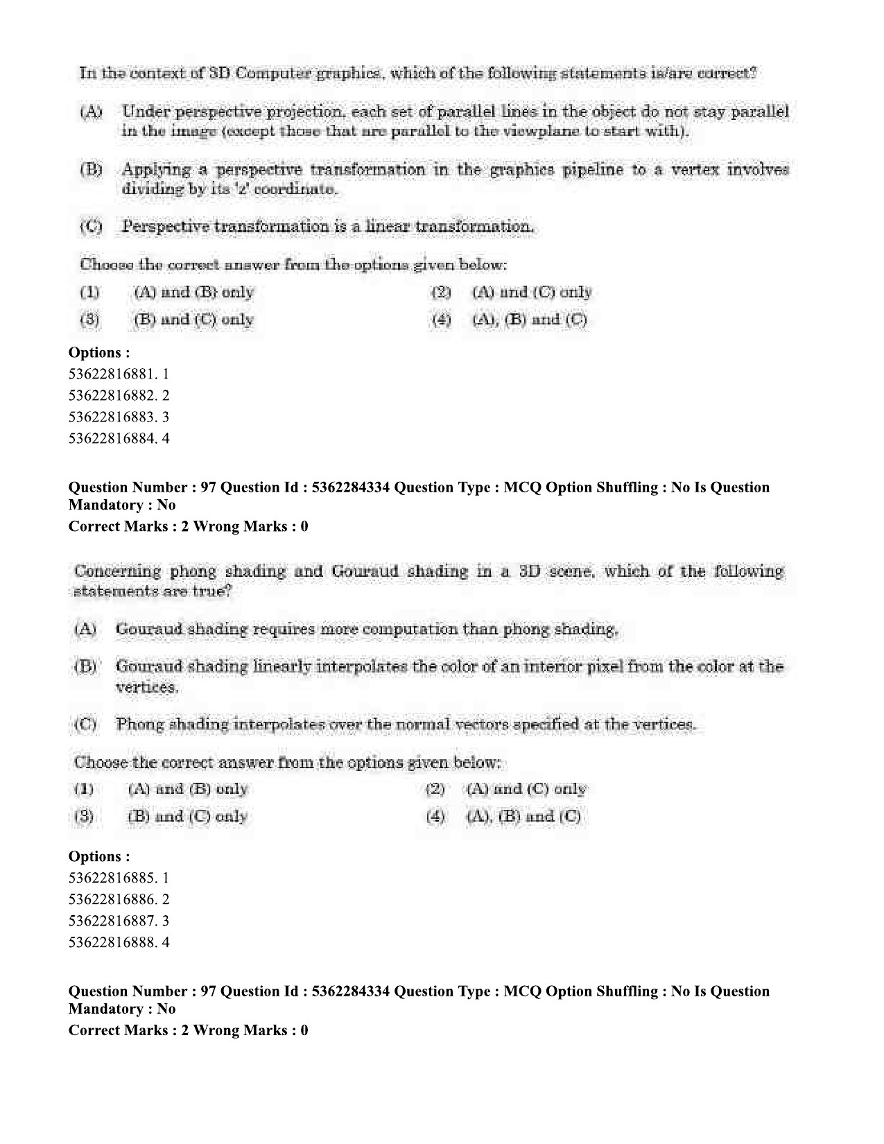 UGC NET Computer Science and Applications Question Paper September 2020 101