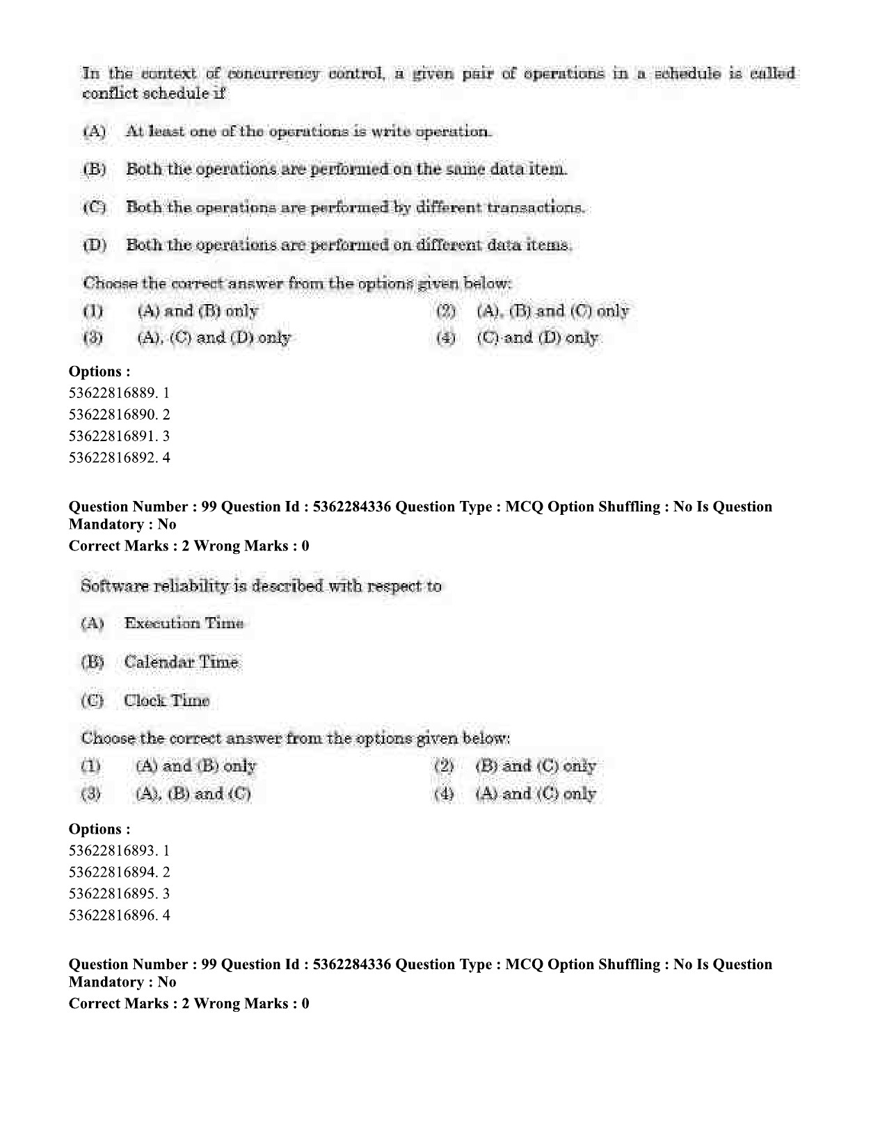 UGC NET Computer Science and Applications Question Paper September 2020 103