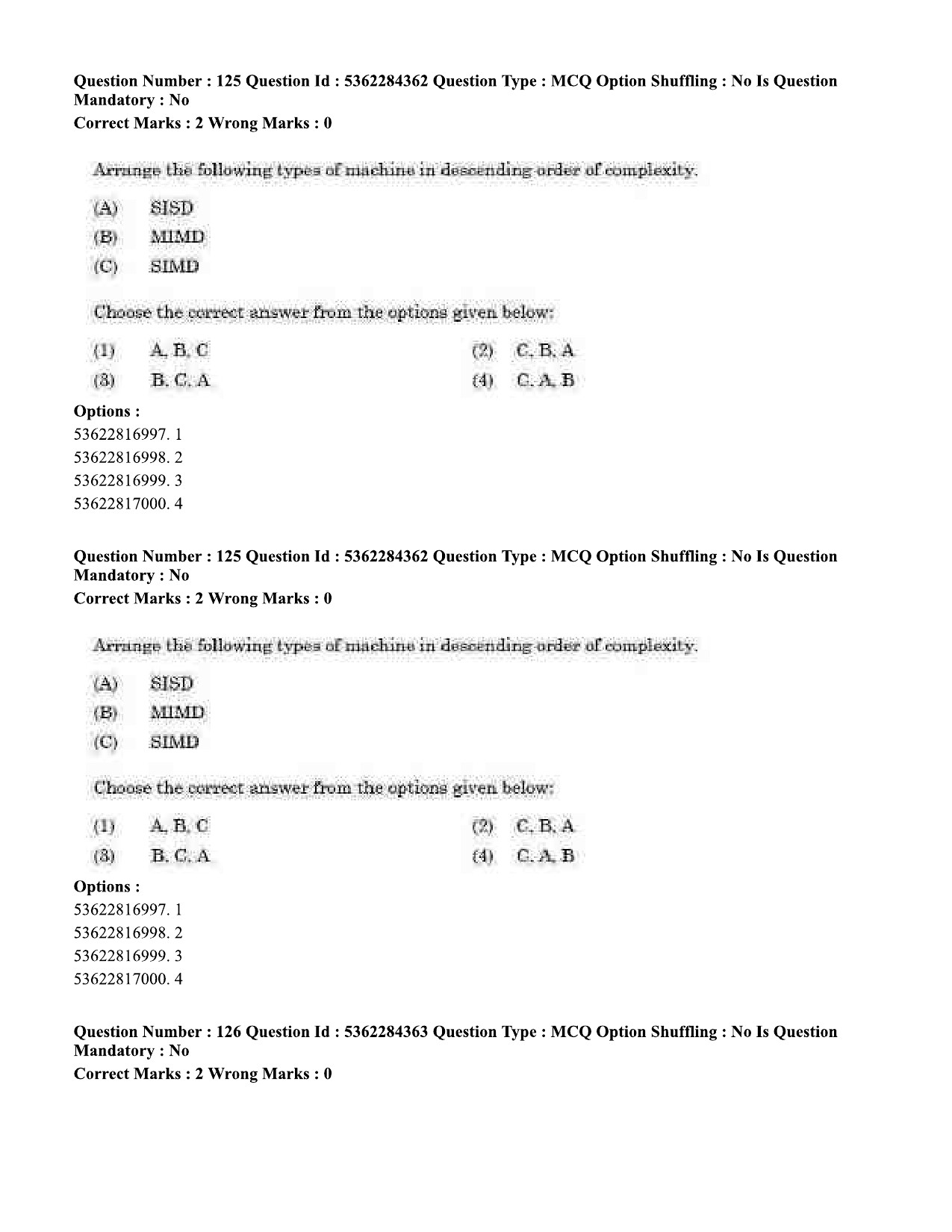 UGC NET Computer Science and Applications Question Paper September 2020 133