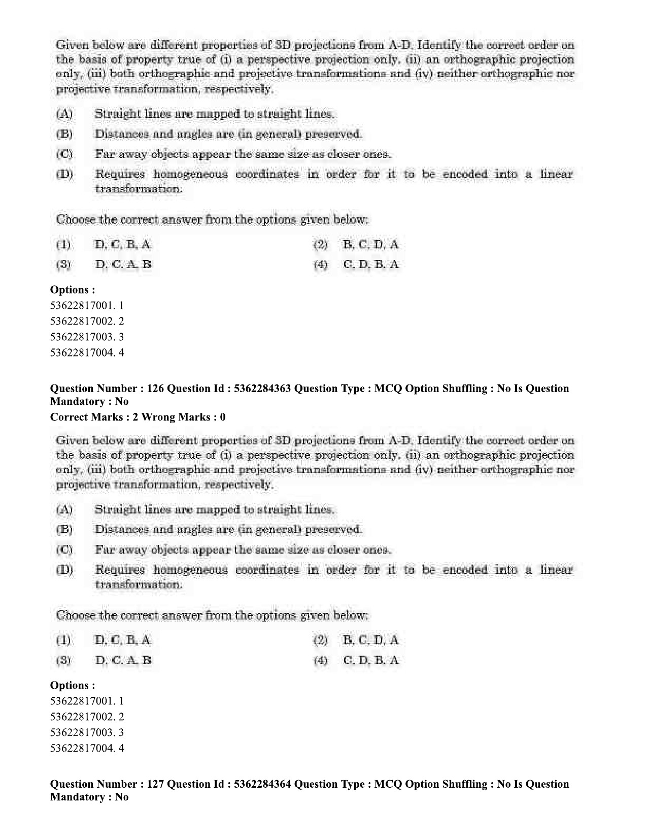 UGC NET Computer Science and Applications Question Paper September 2020 134