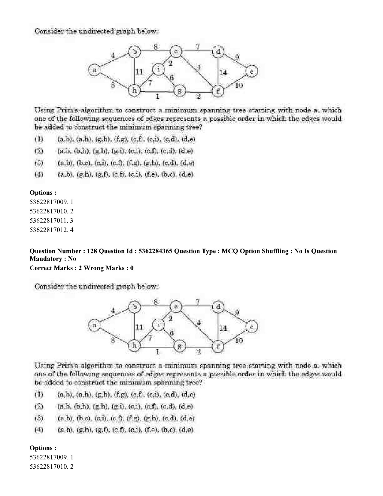 UGC NET Computer Science and Applications Question Paper September 2020 136