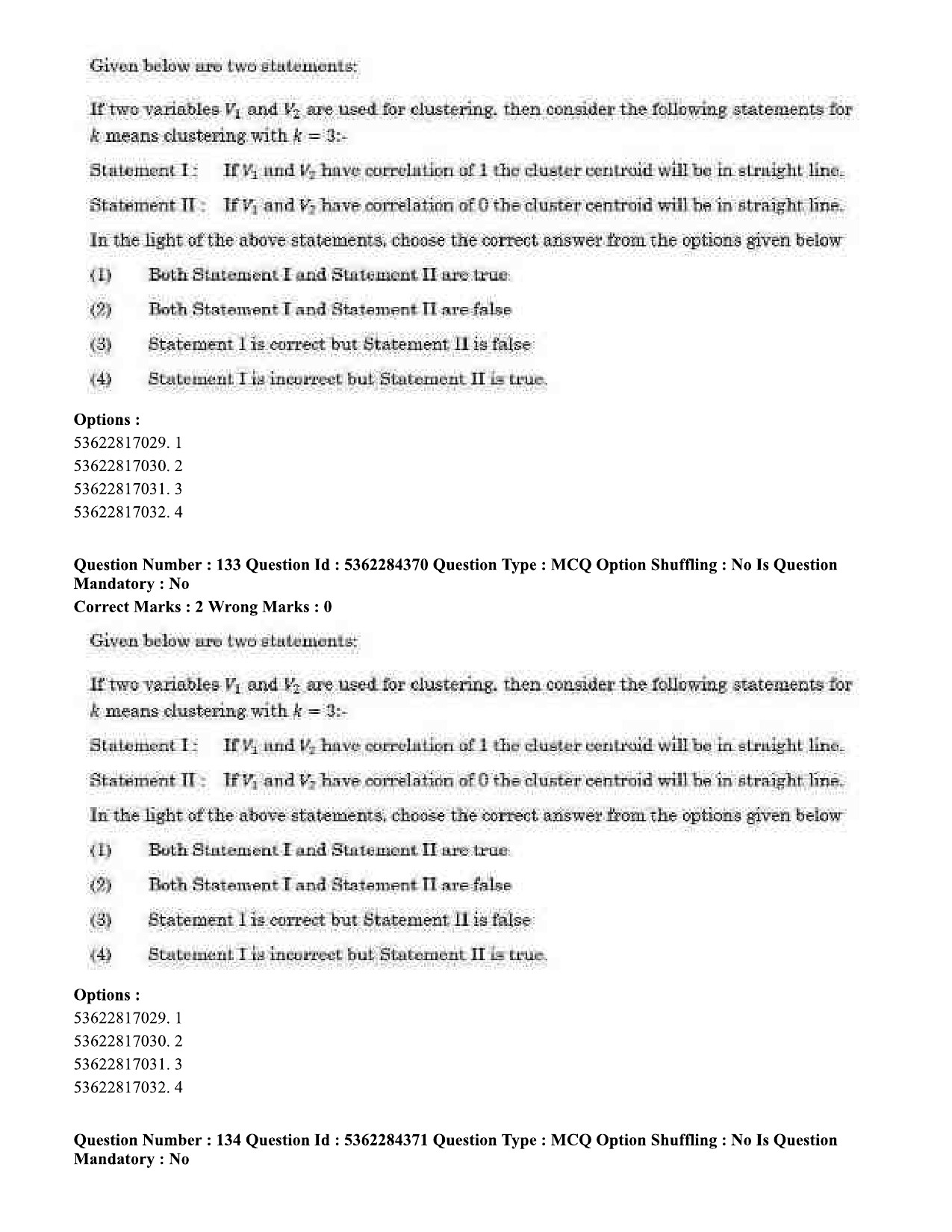 UGC NET Computer Science and Applications Question Paper September 2020 141