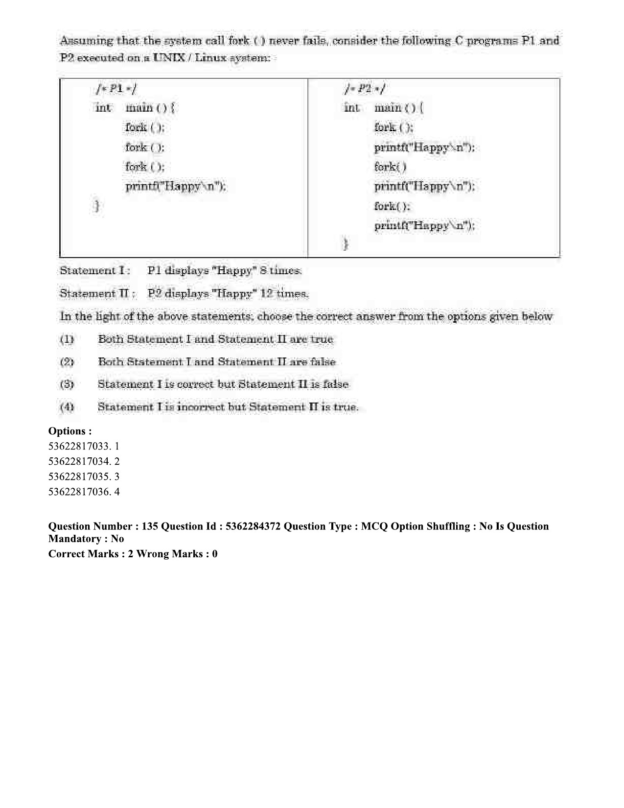 UGC NET Computer Science and Applications Question Paper September 2020 143