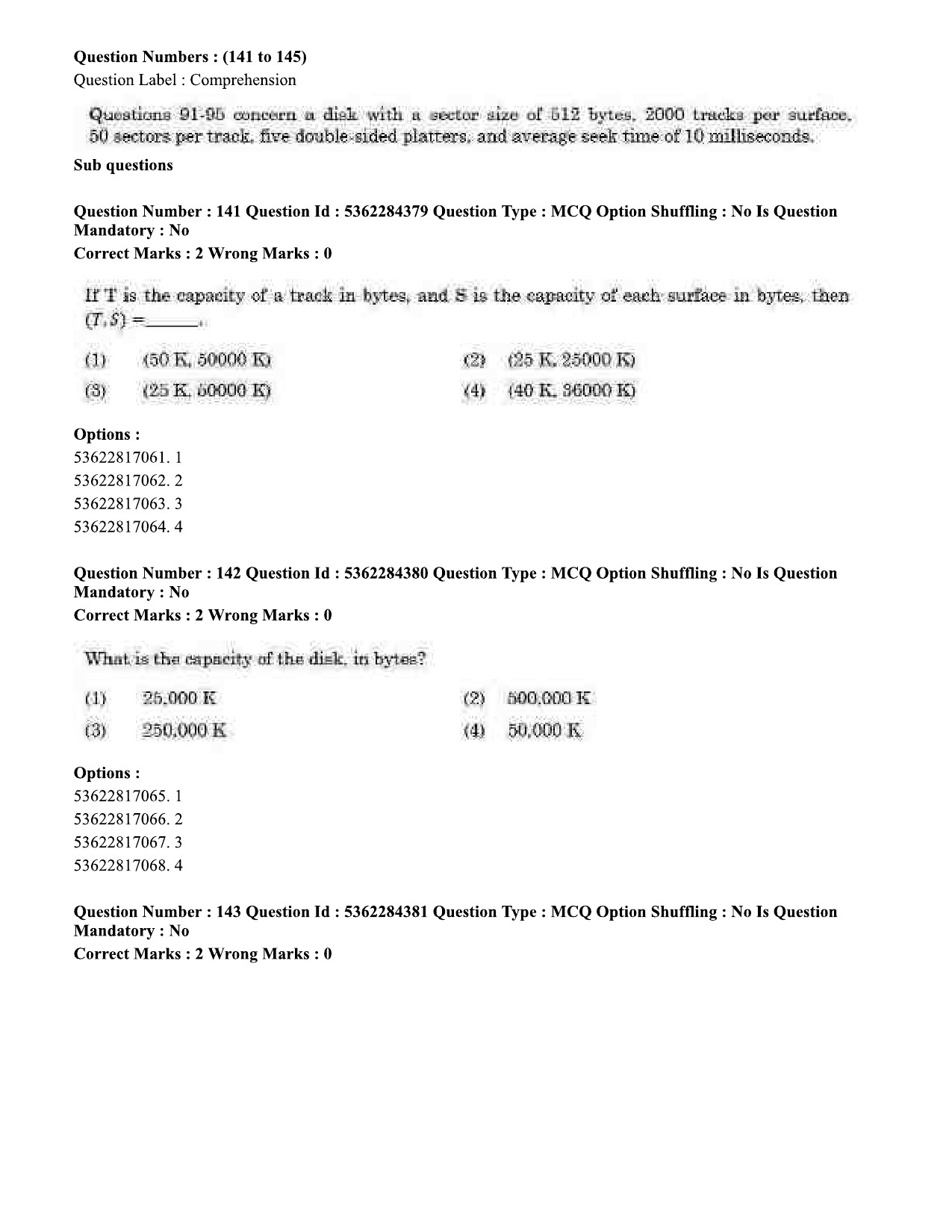 UGC NET Computer Science and Applications Question Paper September 2020 150