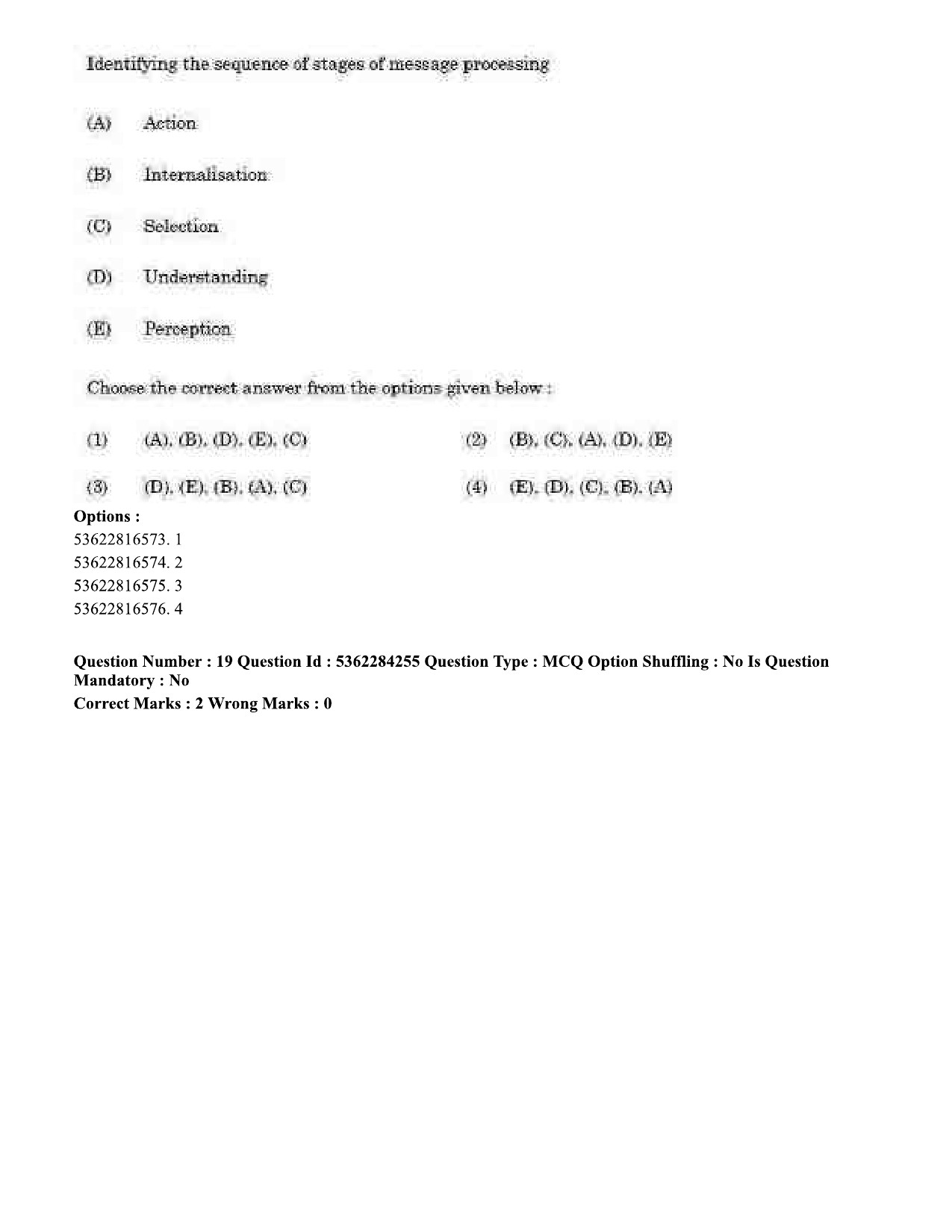 UGC NET Computer Science and Applications Question Paper September 2020 22