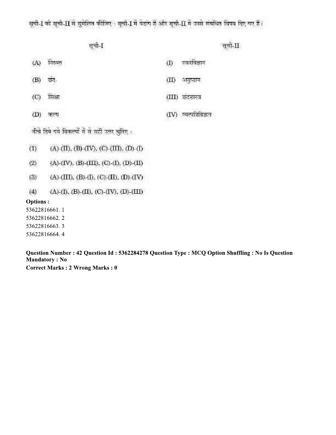 UGC NET Computer Science and Applications Question Paper September 2020 50