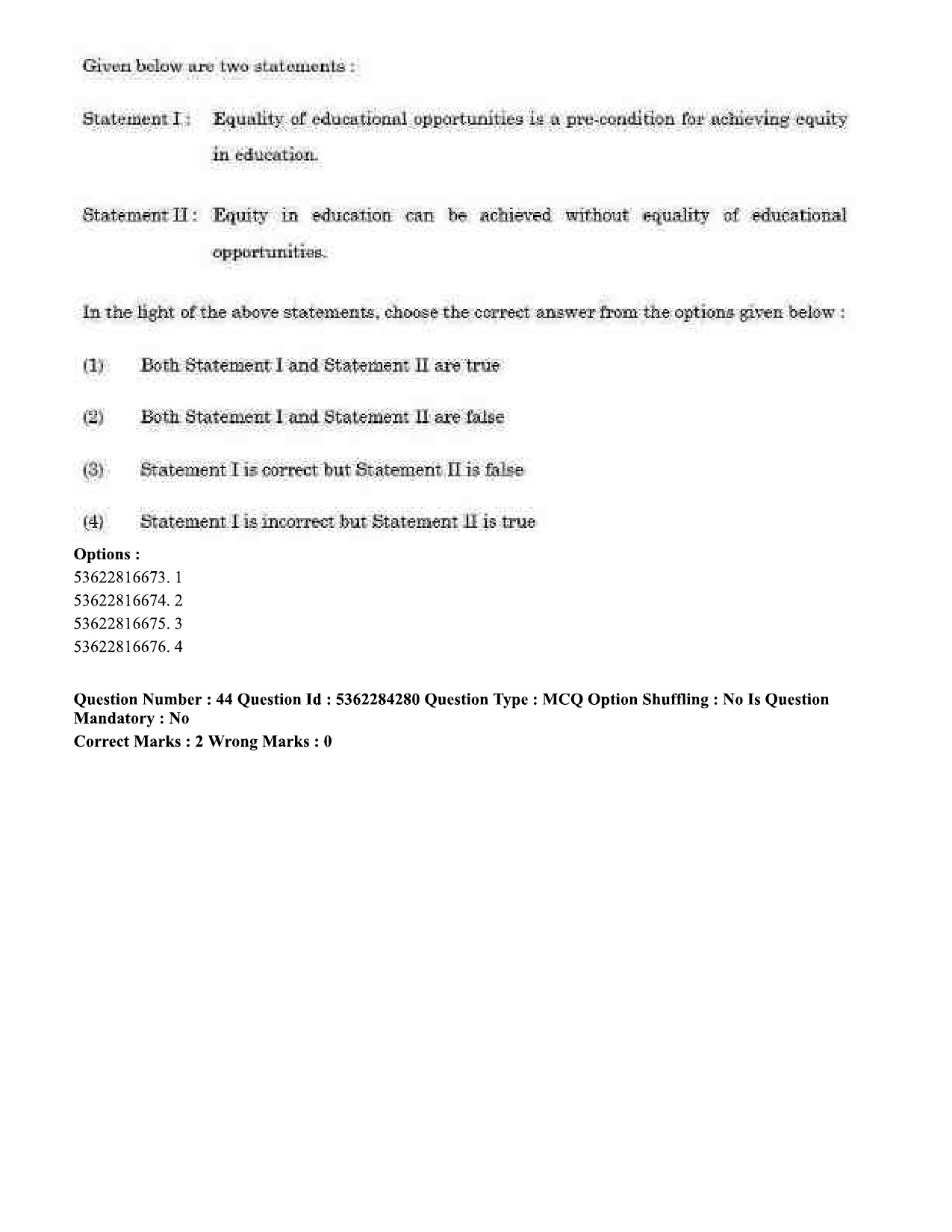 UGC NET Computer Science and Applications Question Paper September 2020 55