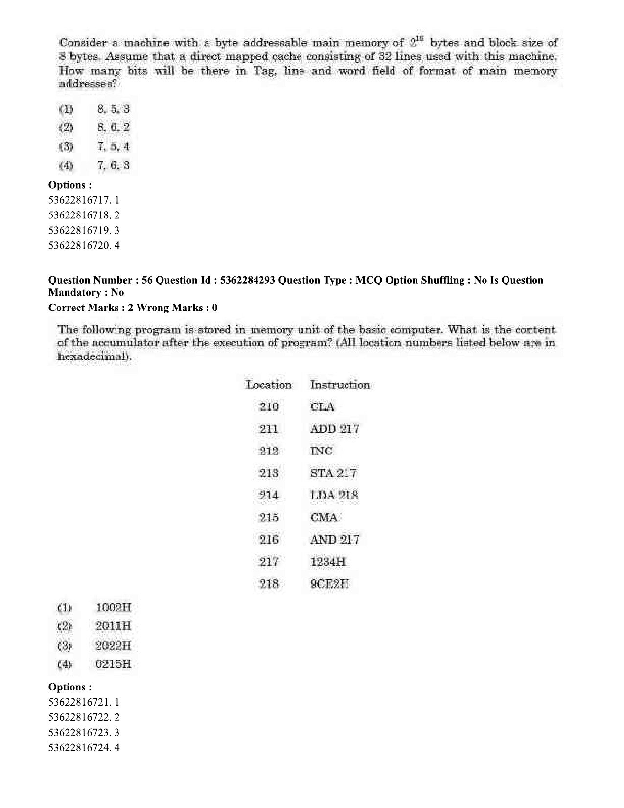 UGC NET Computer Science and Applications Question Paper September 2020 66