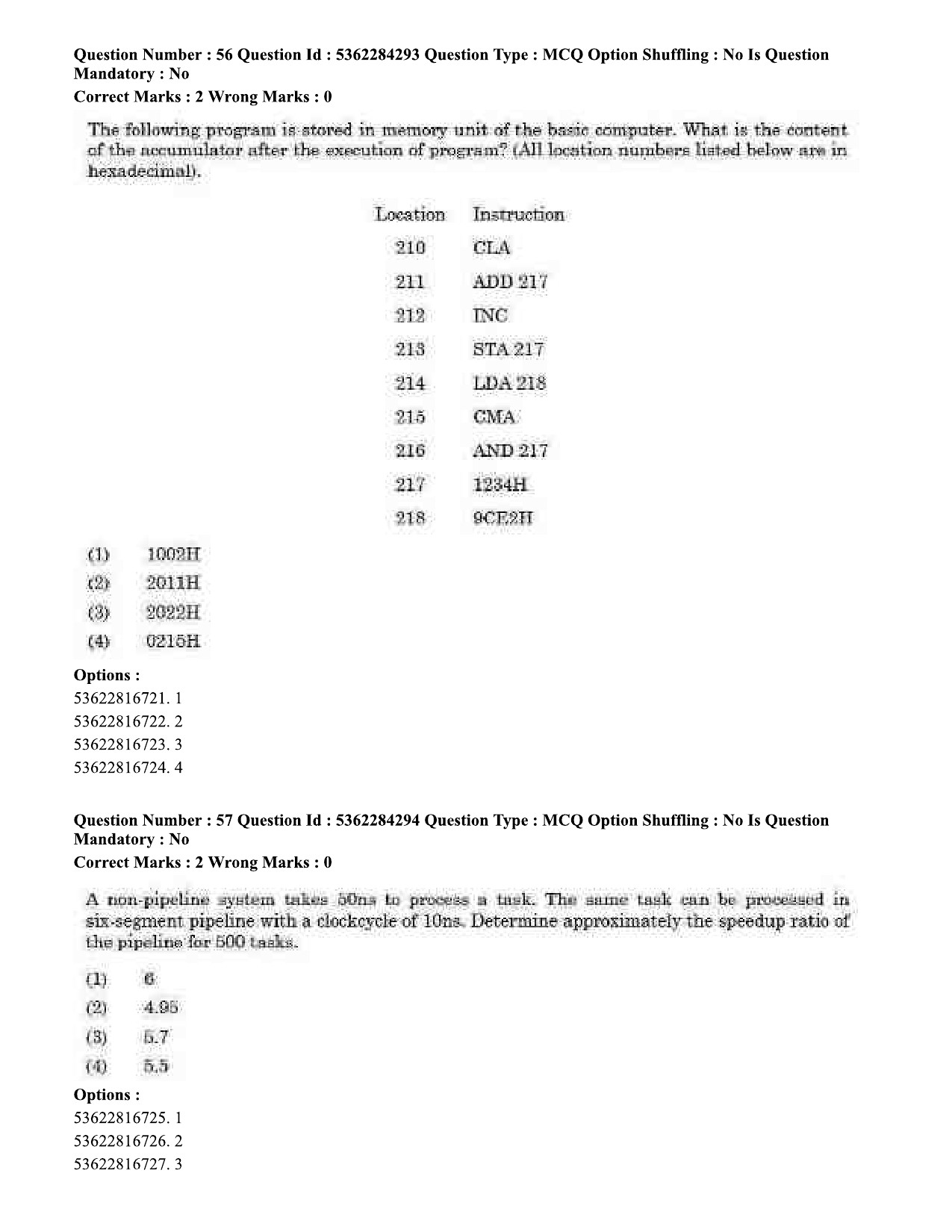 UGC NET Computer Science and Applications Question Paper September 2020 67