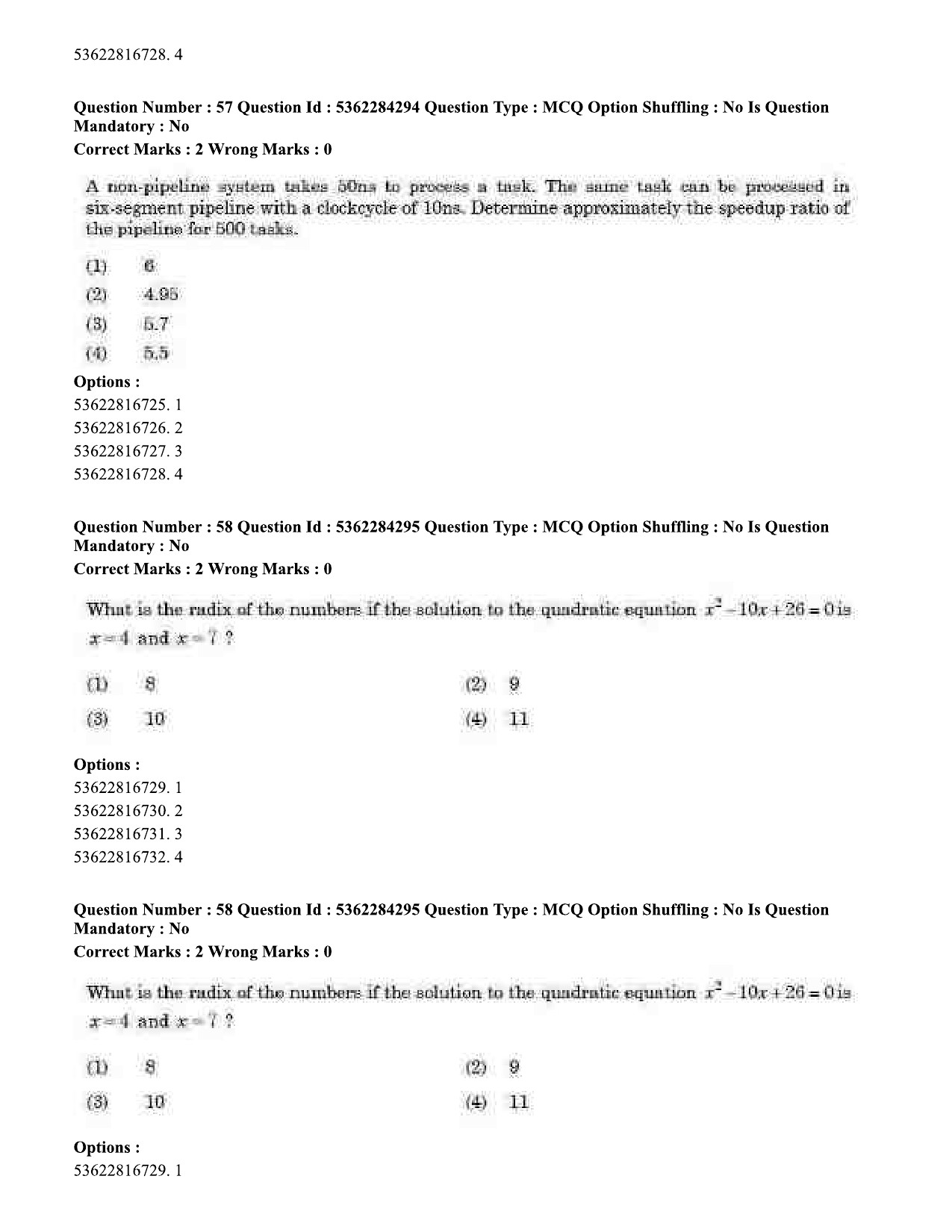 UGC NET Computer Science and Applications Question Paper September 2020 68