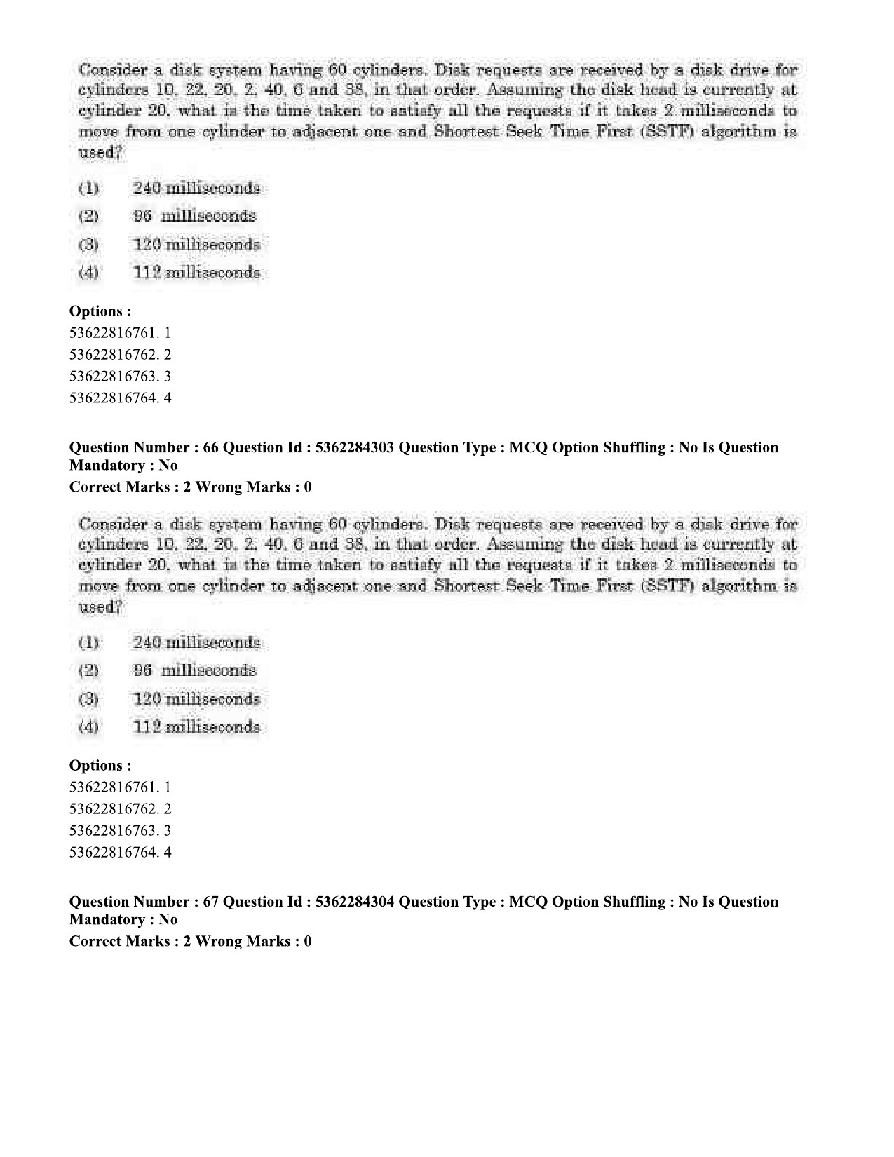 UGC NET Computer Science and Applications Question Paper September 2020 77