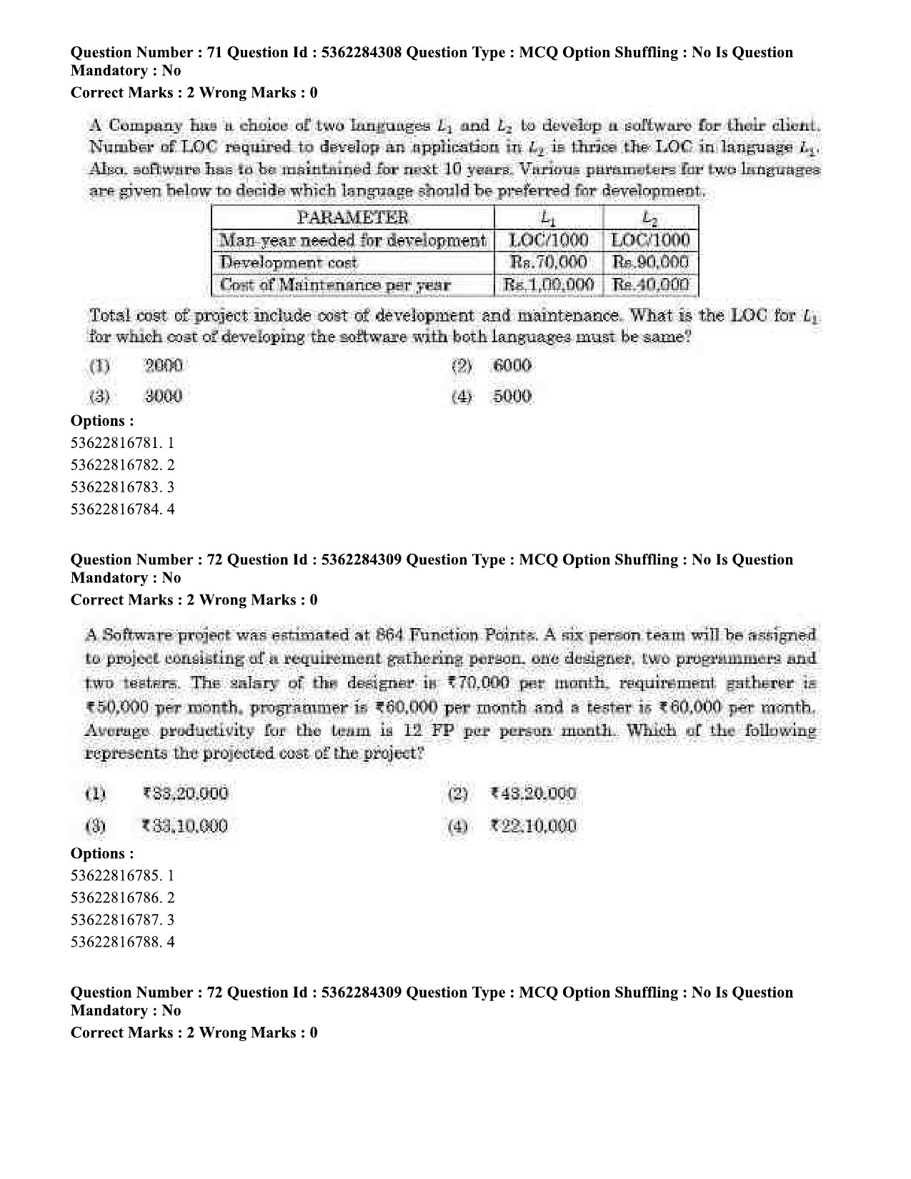 UGC NET Computer Science and Applications Question Paper September 2020 81