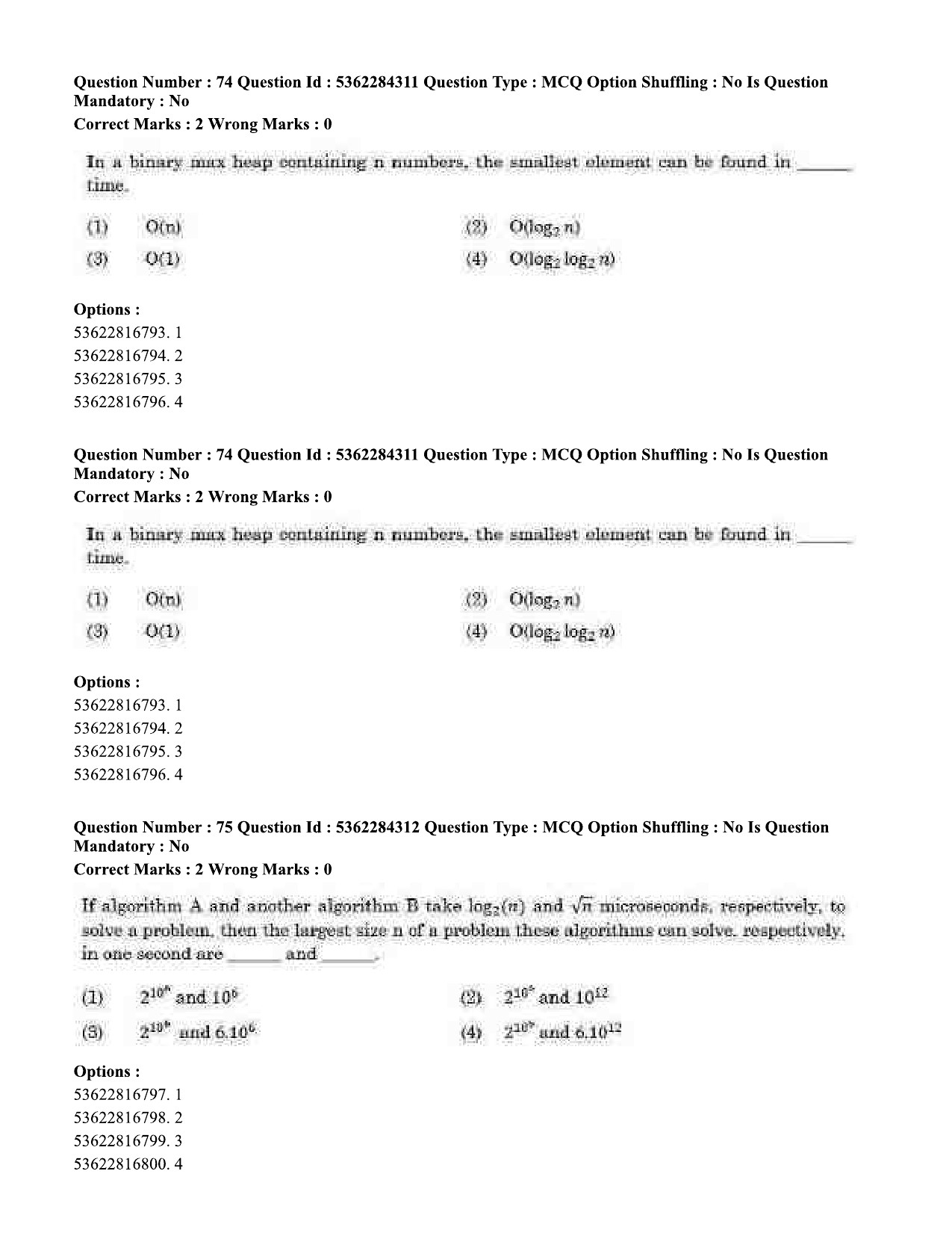 UGC NET Computer Science and Applications Question Paper September 2020 83