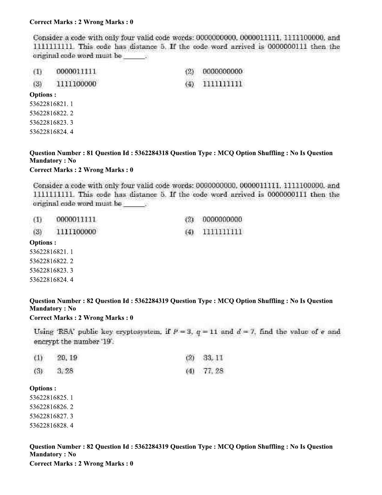 UGC NET Computer Science and Applications Question Paper September 2020 88