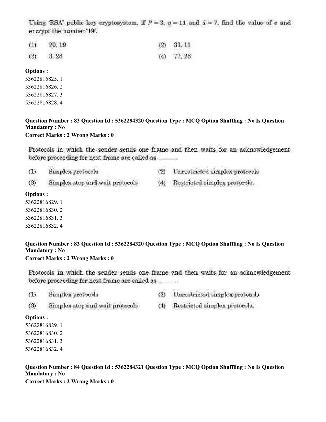 UGC NET Computer Science and Applications Question Paper September 2020 89