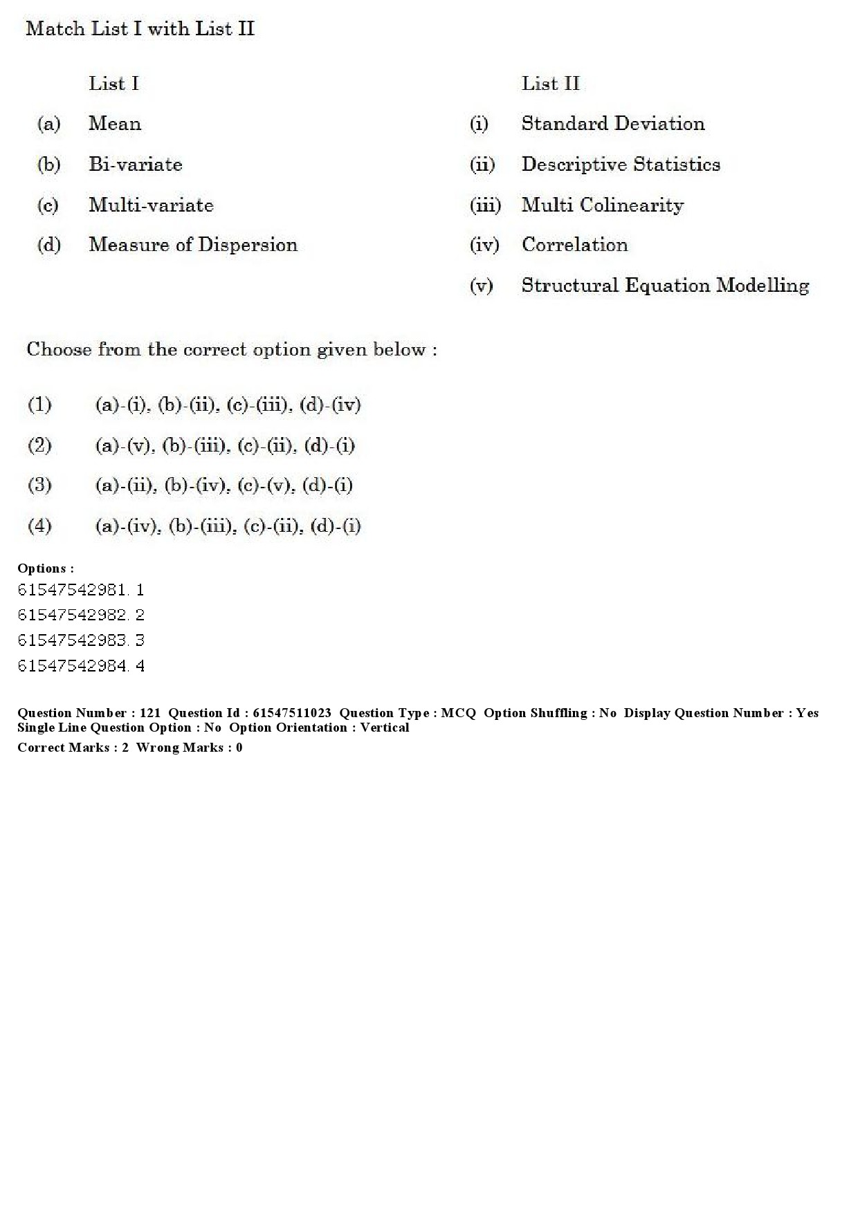 UGC NET Criminology Question Paper December 2019 119