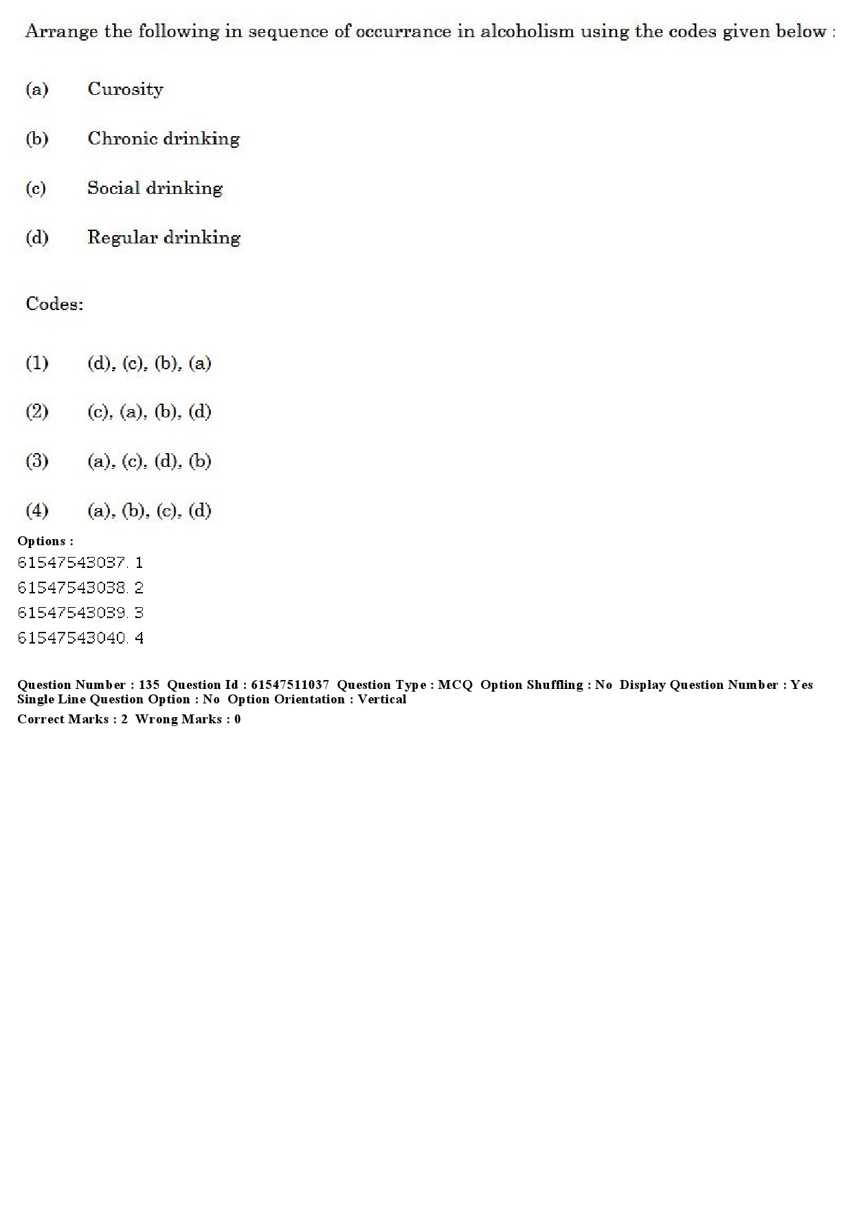 UGC NET Criminology Question Paper December 2019 144