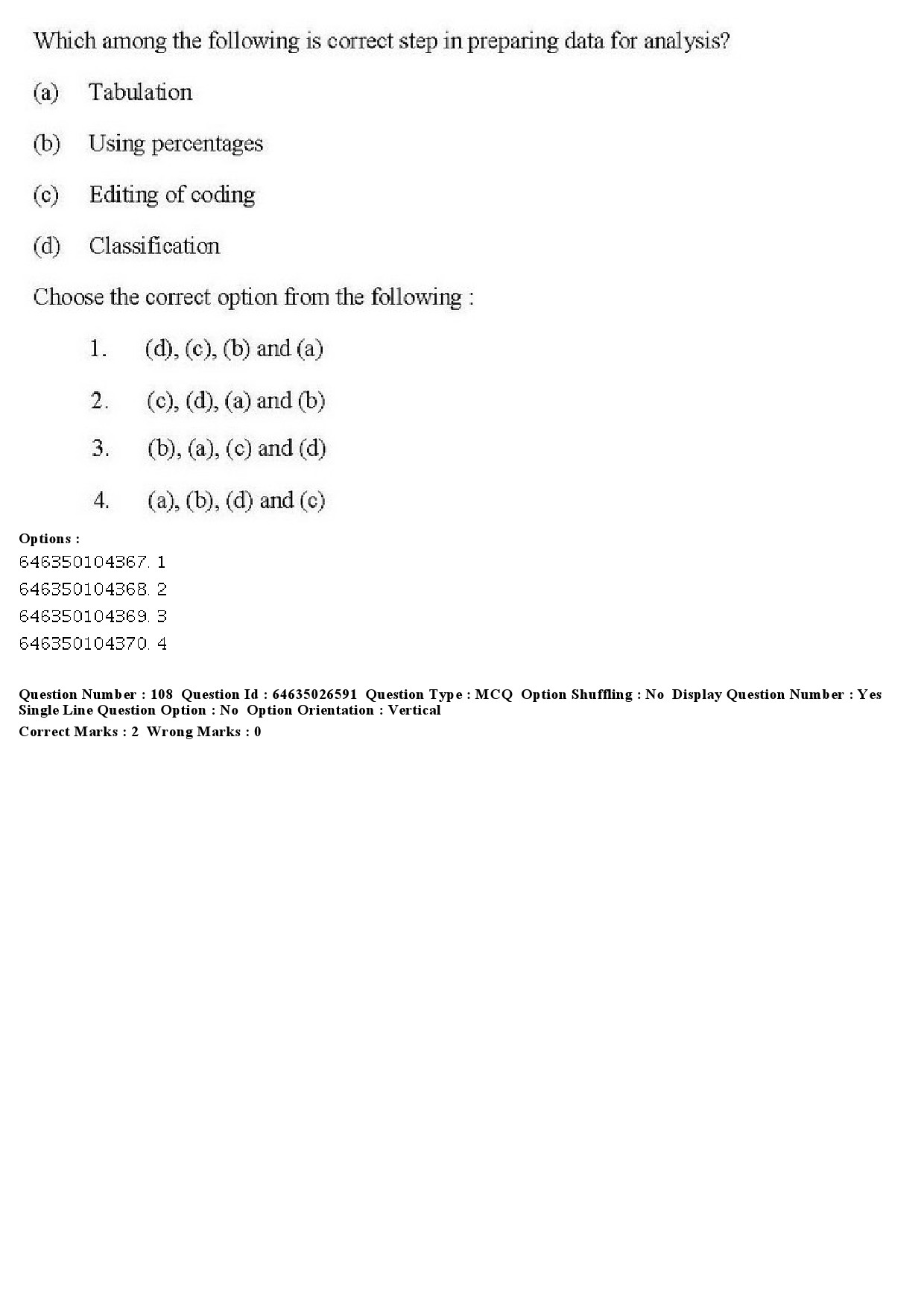 UGC NET Criminology Question Paper June 2019 105