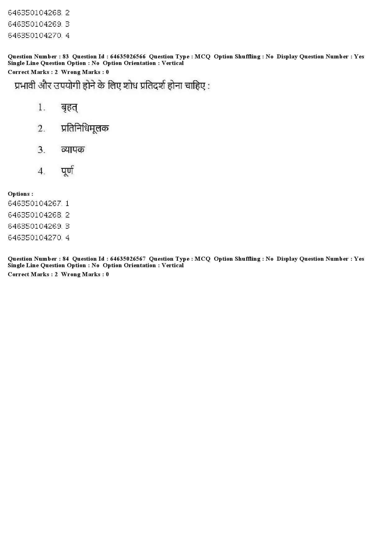 UGC NET Criminology Question Paper June 2019 79