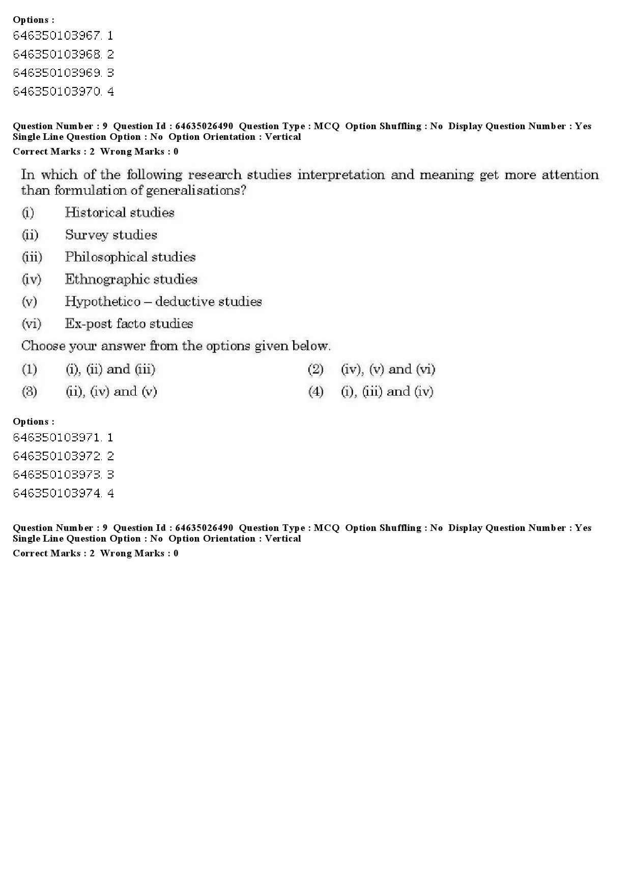 UGC NET Criminology Question Paper June 2019 9