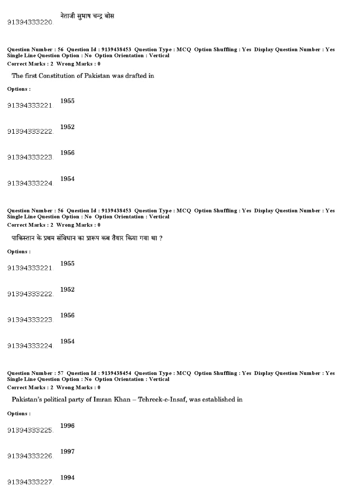 UGC NET Defence and Strategic Studies Question Paper December 2018 52