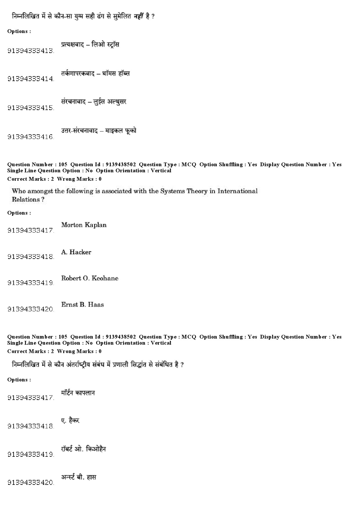 UGC NET Defence and Strategic Studies Question Paper December 2018 87