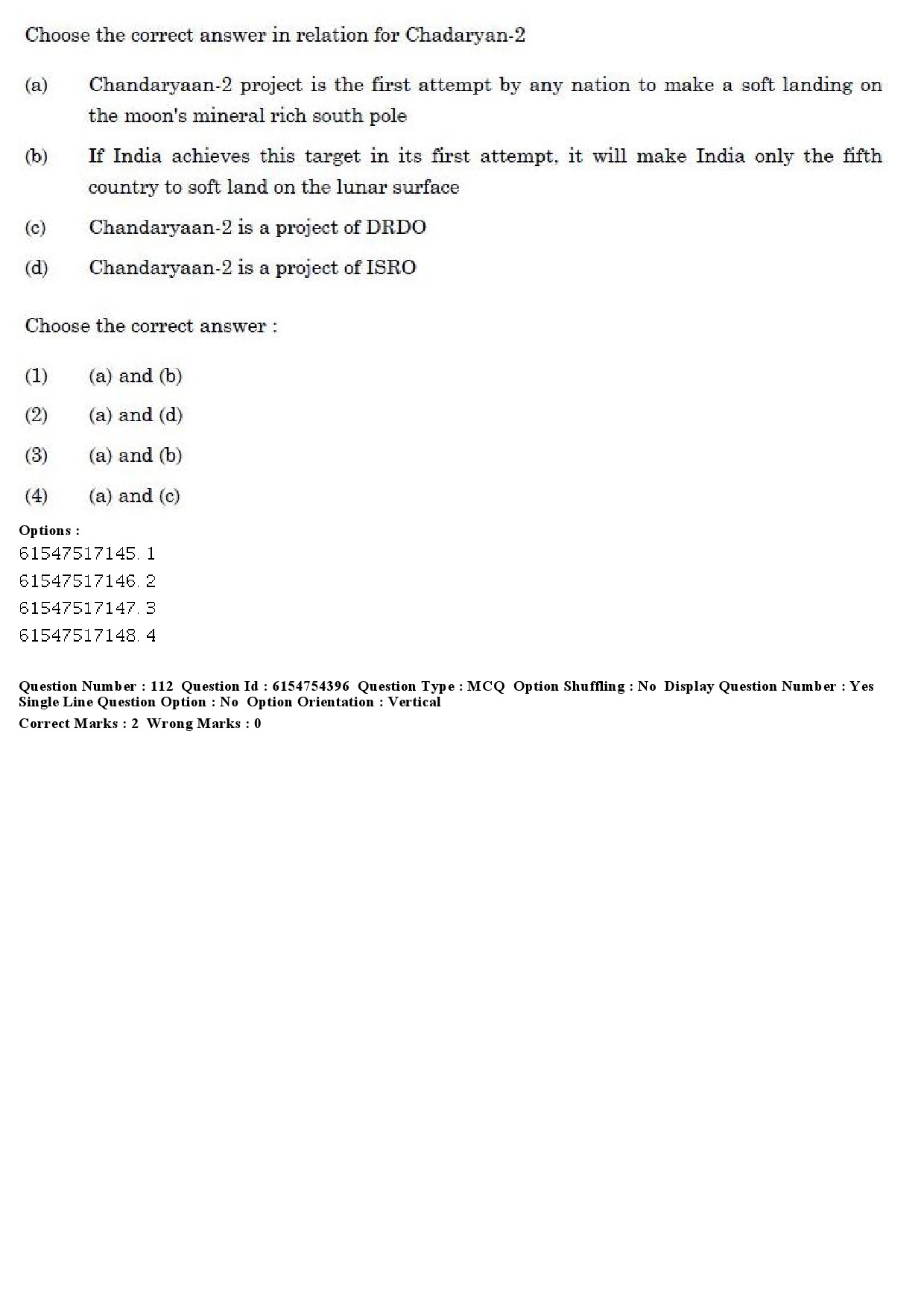 UGC NET Defence and Strategic Studies Question Paper December 2019 101