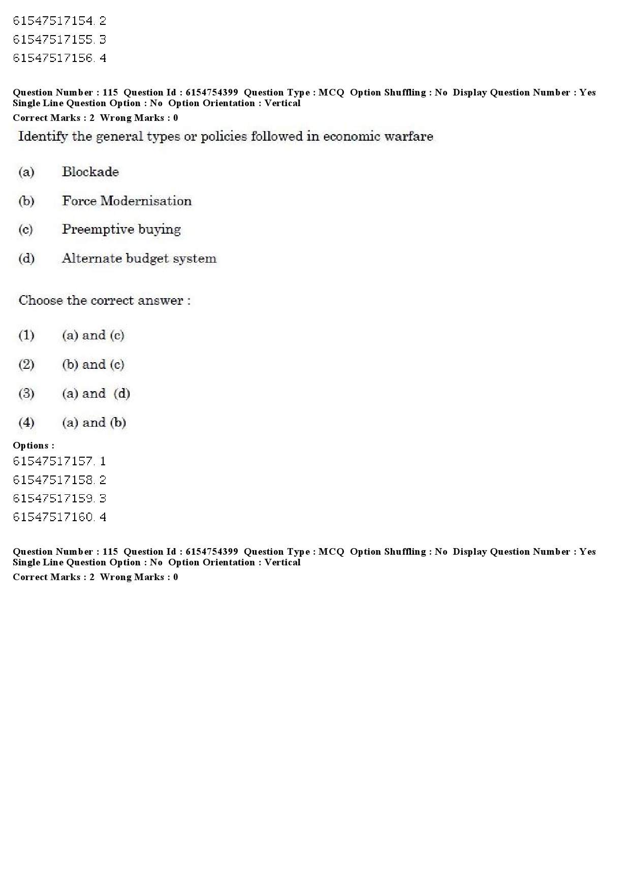 UGC NET Defence and Strategic Studies Question Paper December 2019 105