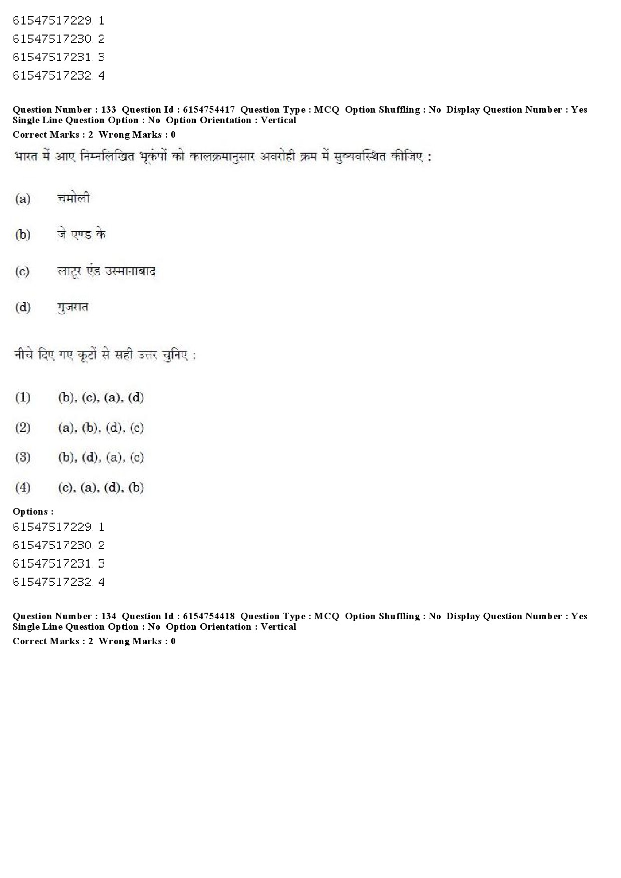 UGC NET Defence and Strategic Studies Question Paper December 2019 130