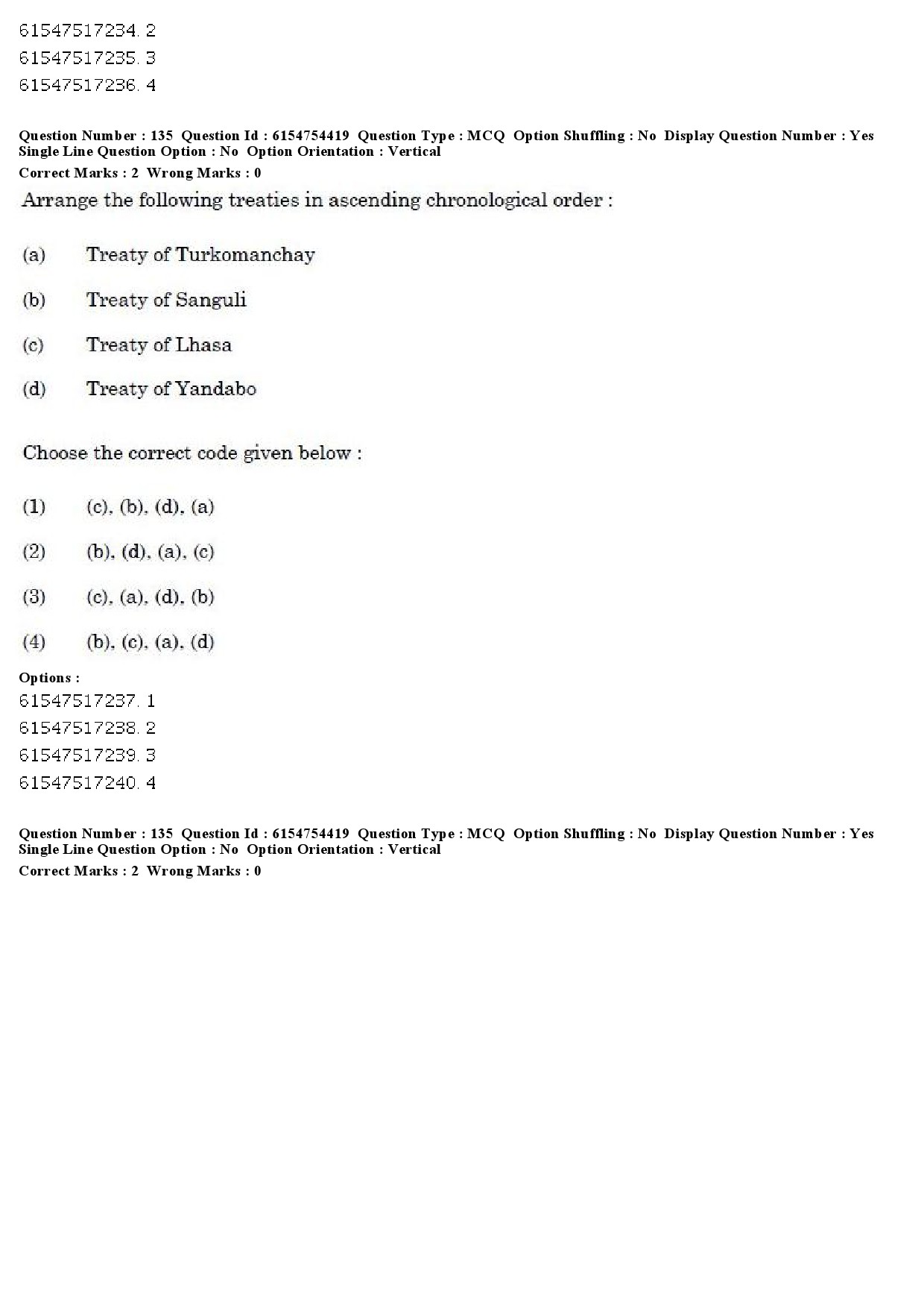 UGC NET Defence and Strategic Studies Question Paper December 2019 132